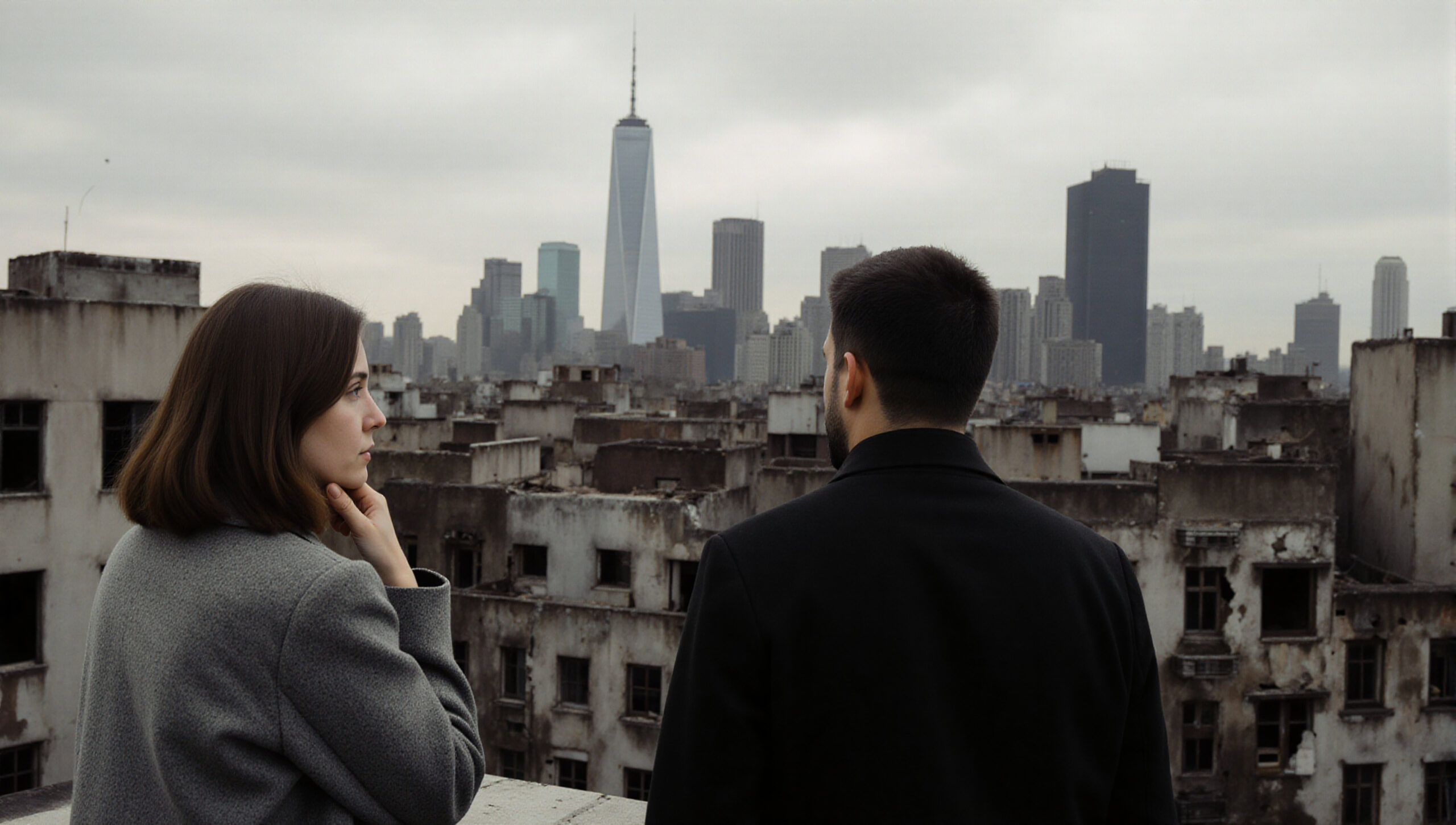 City Skyline Reflection