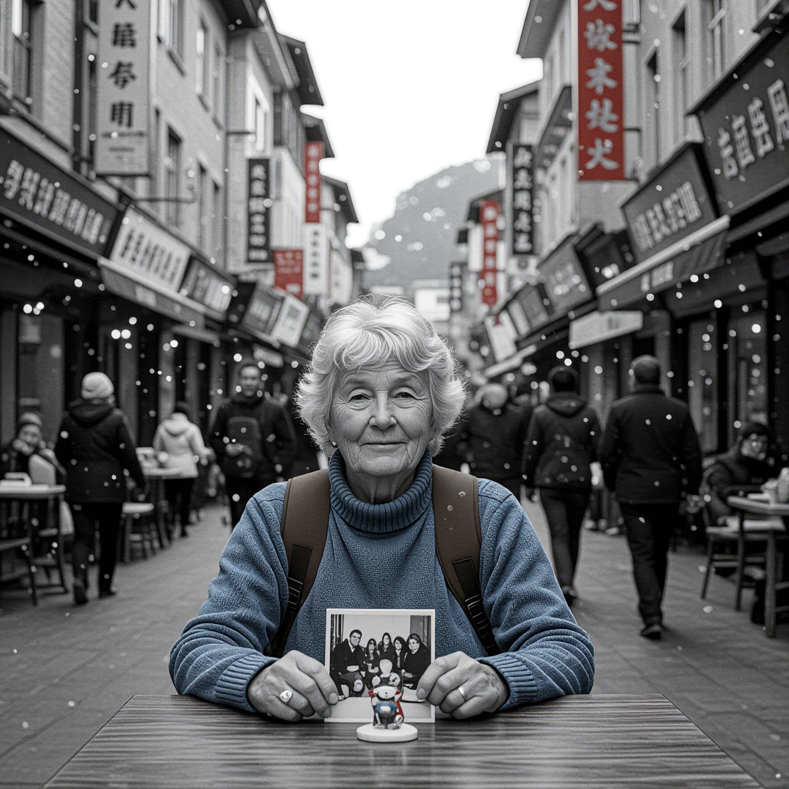 Memory Keeper Amidst Urban Whispers