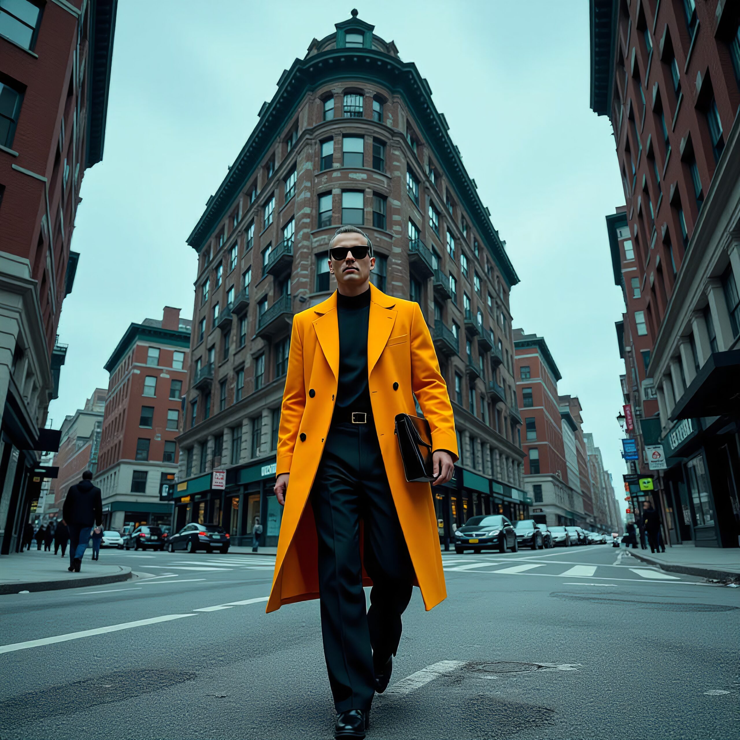 Modern Fashion in Urban Environment