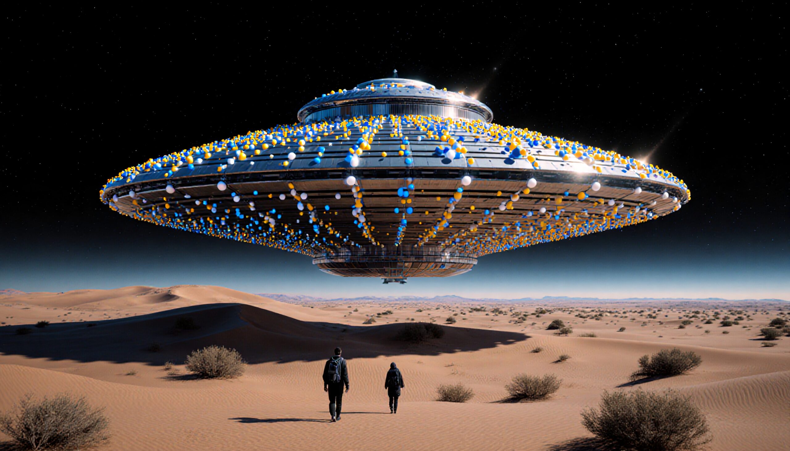 Enigmatic Desert UFO Encounter