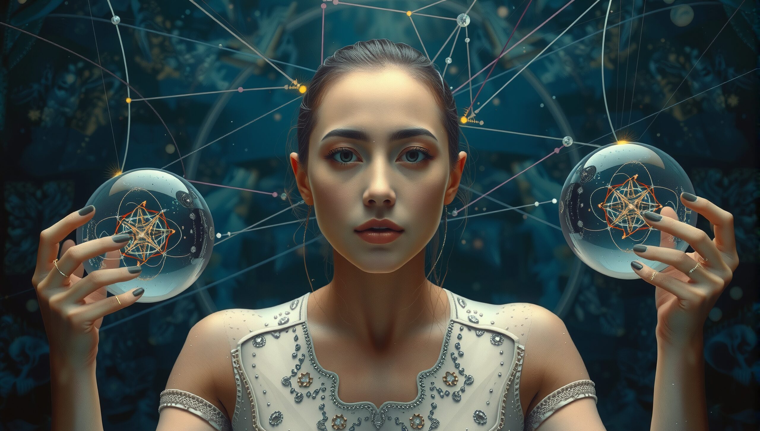 Celestial Harmony with Two Spheres