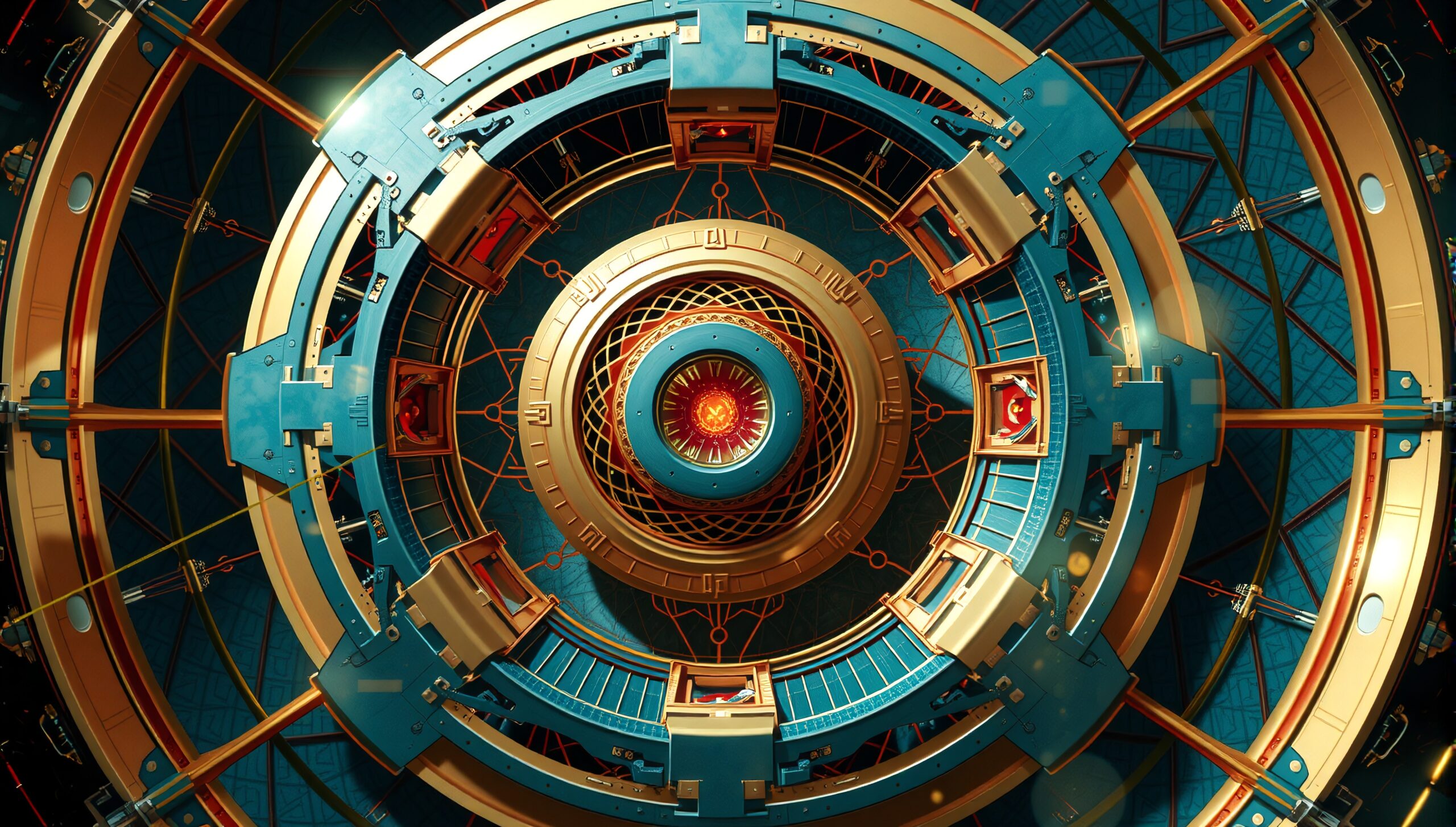 Futuristic Mechanical Component Design