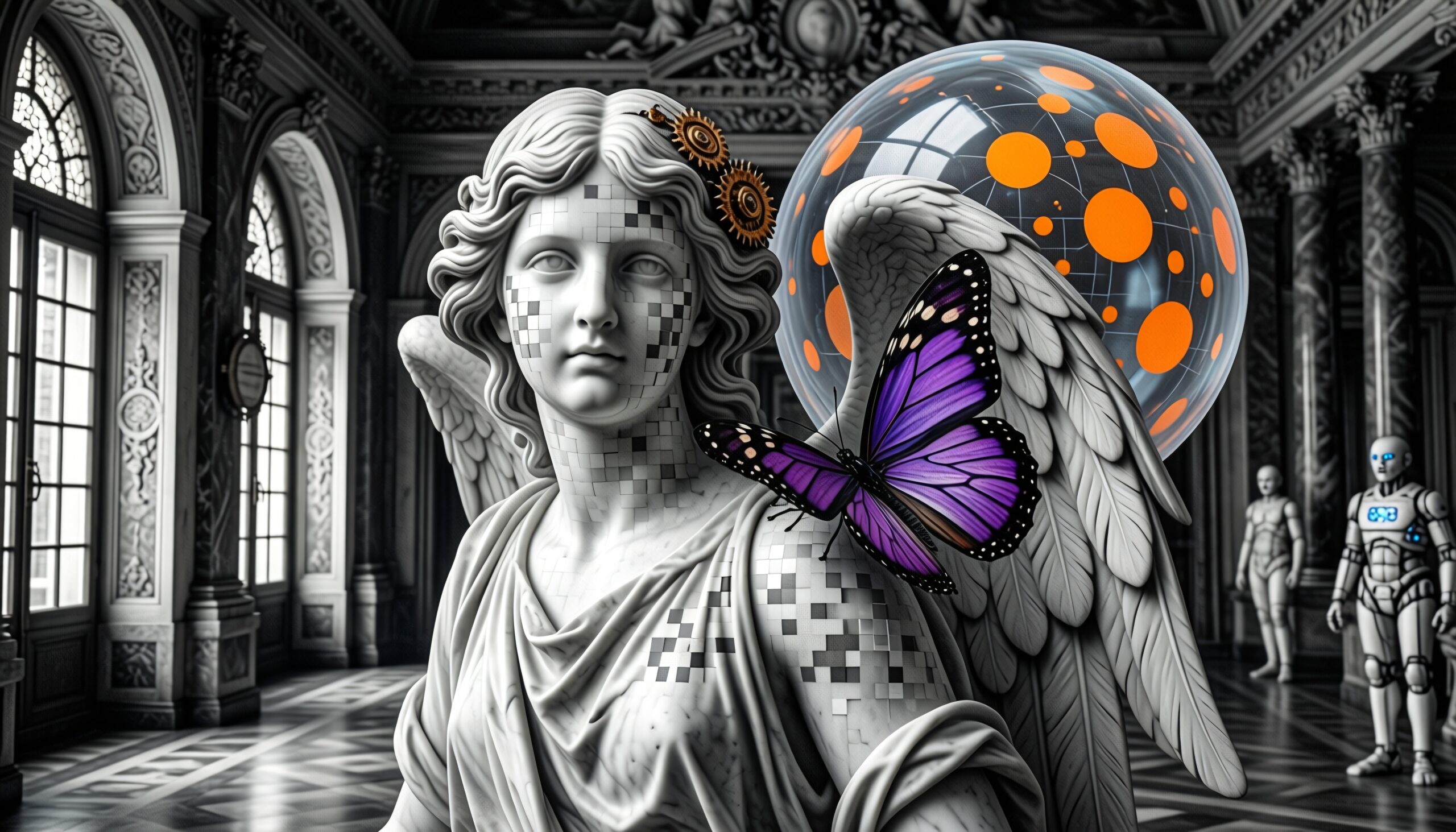 Fusion of Classical and Futuristic Elements