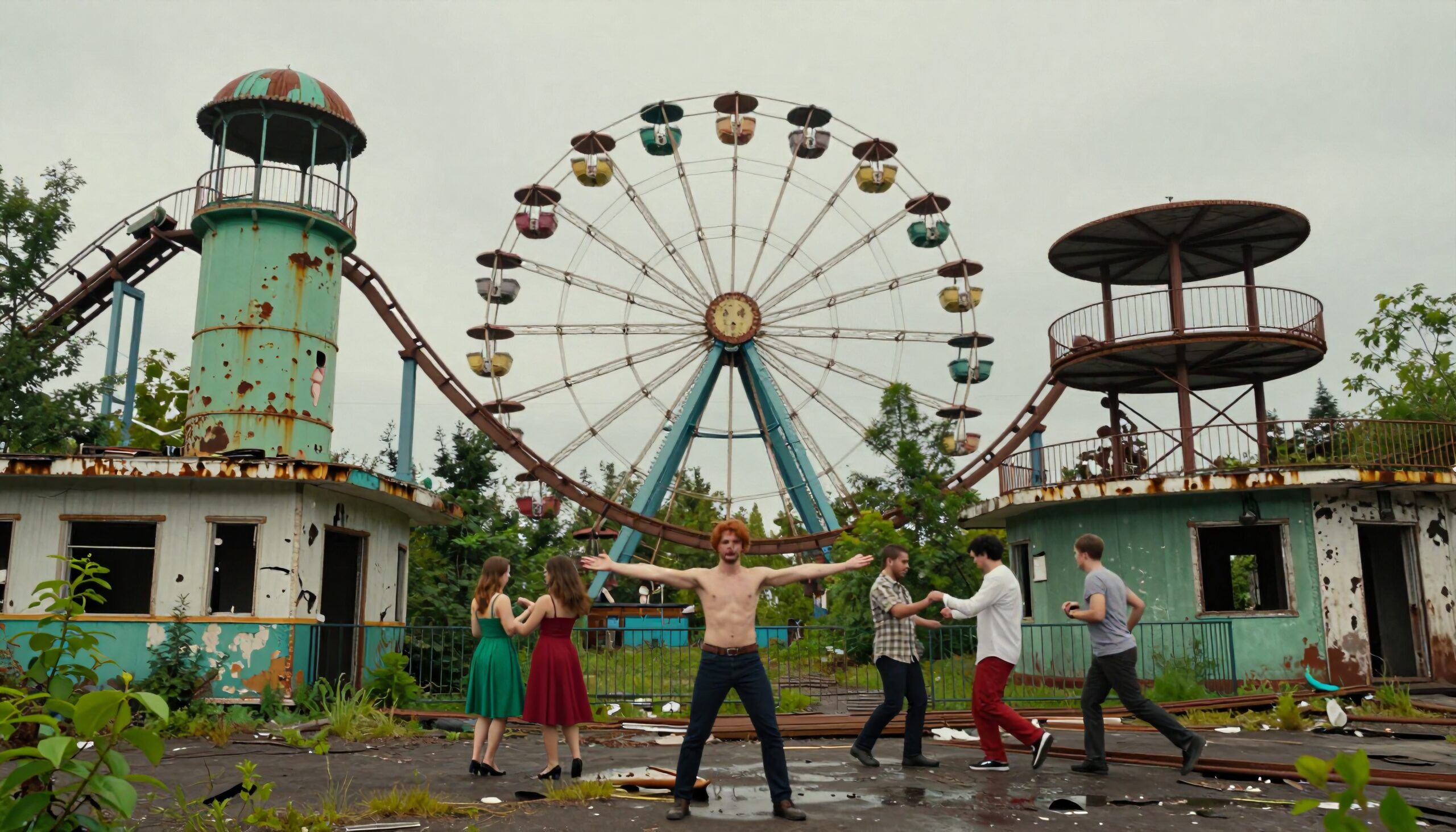 Silent Dance in Forgotten Park