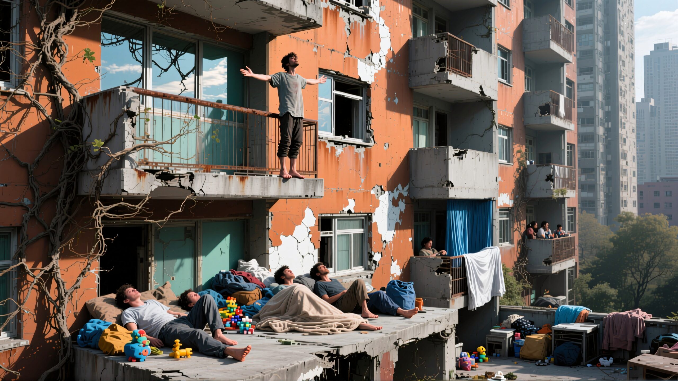Urban Life on Aging Balconies