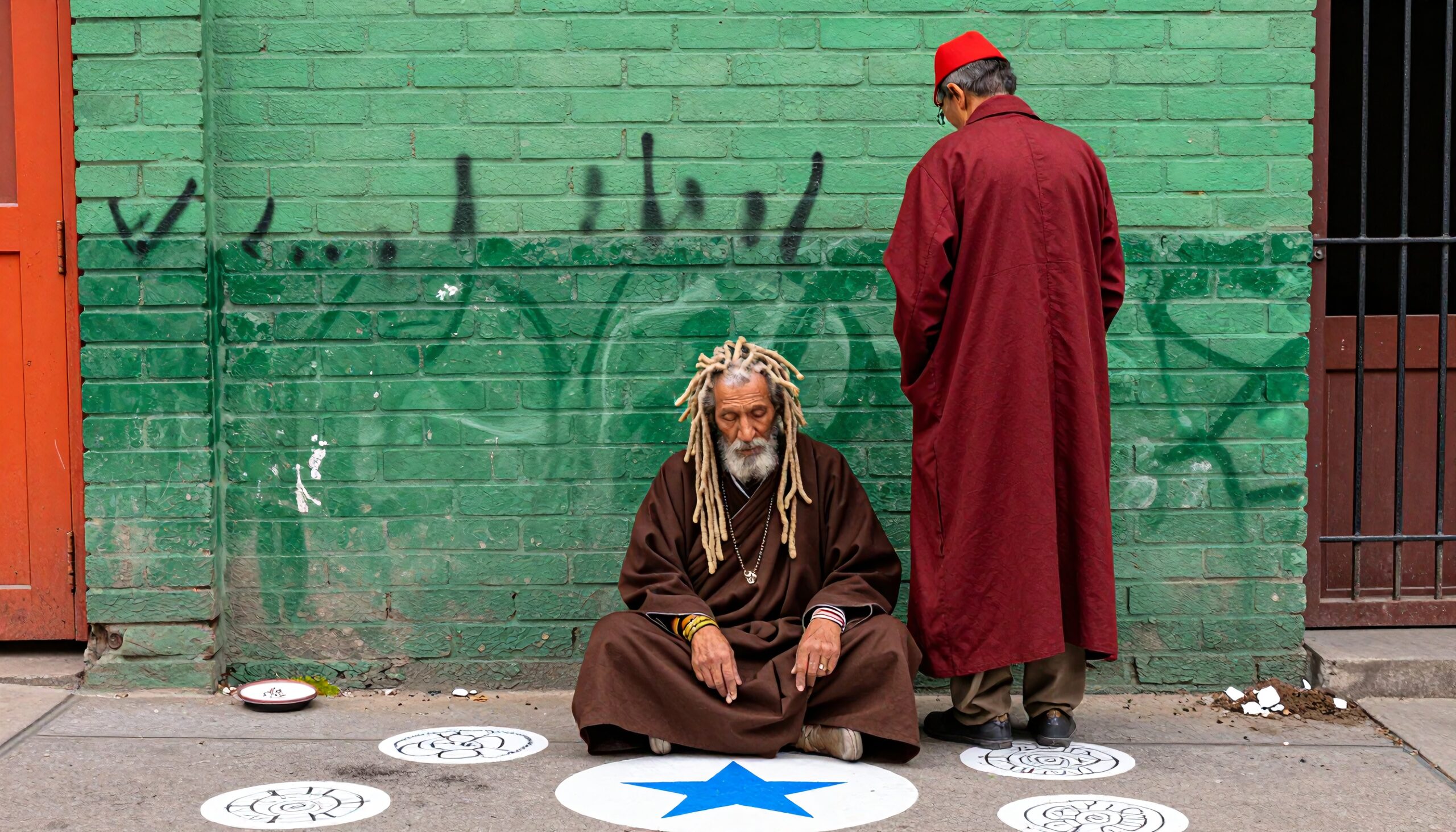 Contemplative Urban Wall Meditation