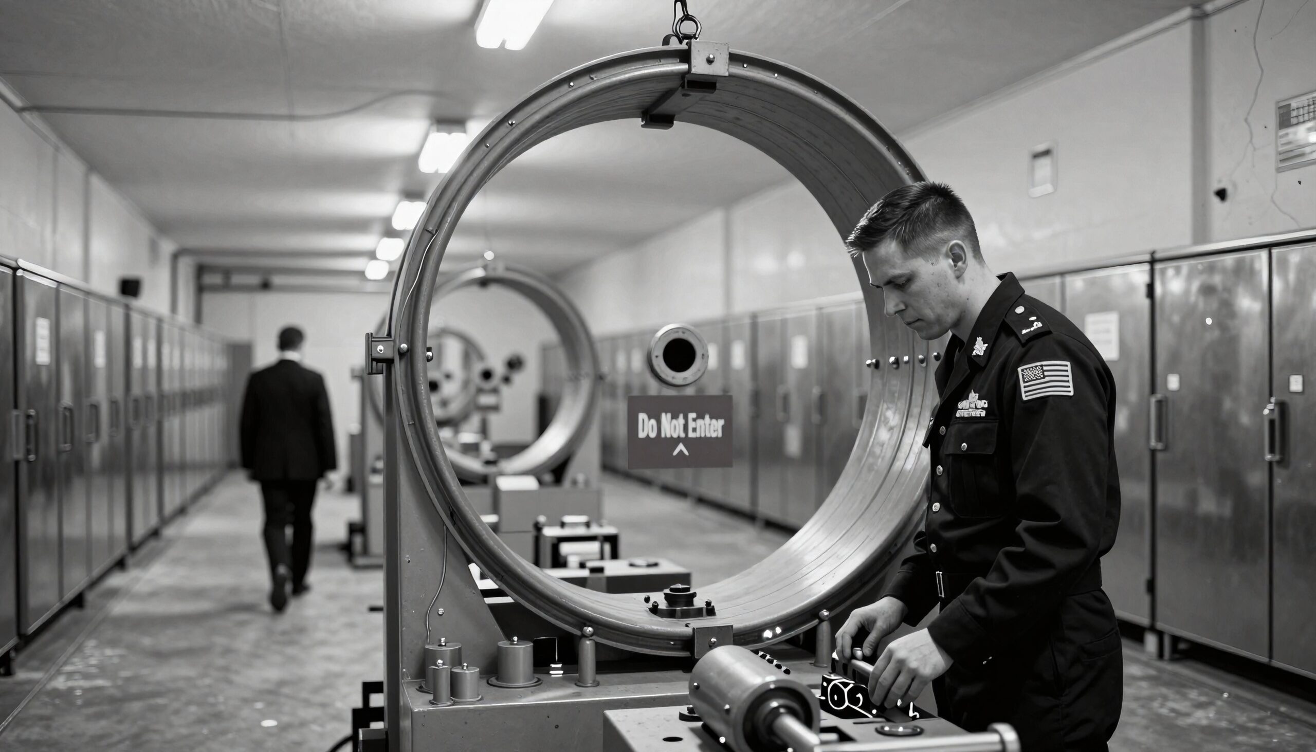 Uniformed Officer in Industrial Facility