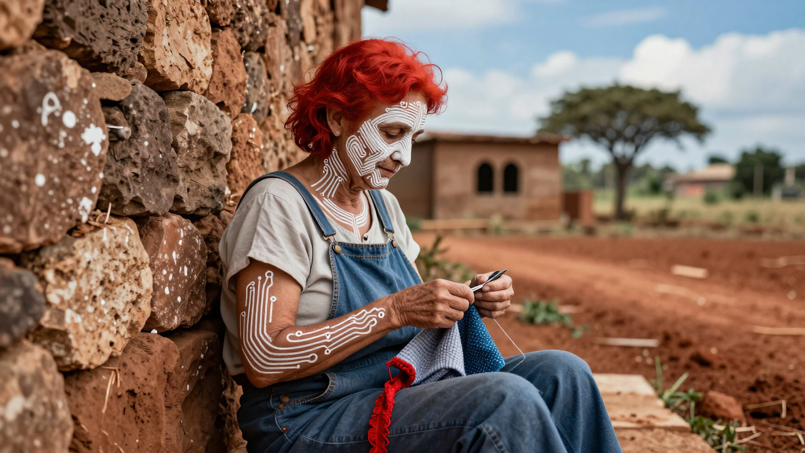 Cyber Grandma Knits Future