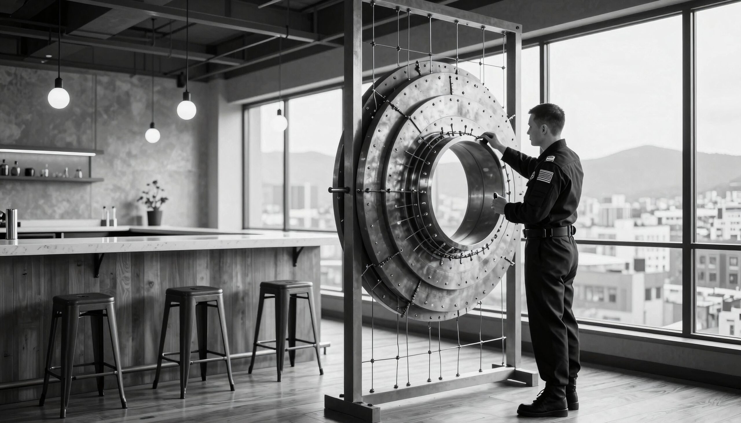 Architectural Art in Modern Space