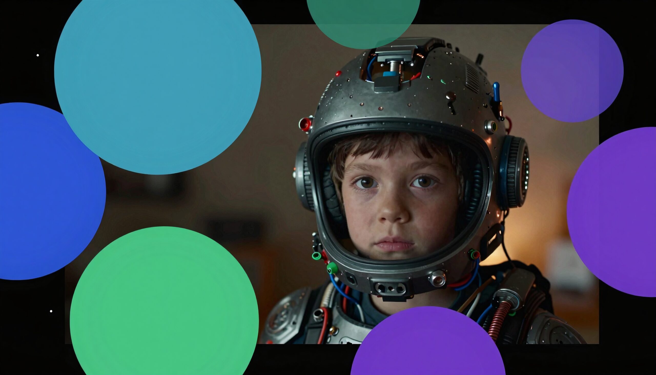 Child’s Imaginary Space Adventure