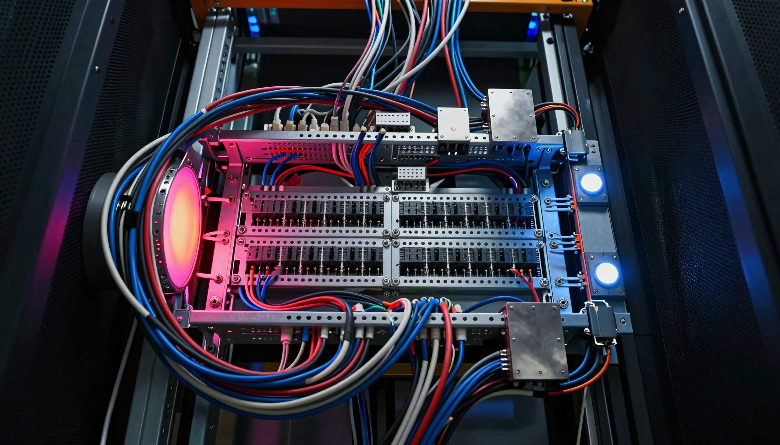 Colorful Network Server Infrastructure