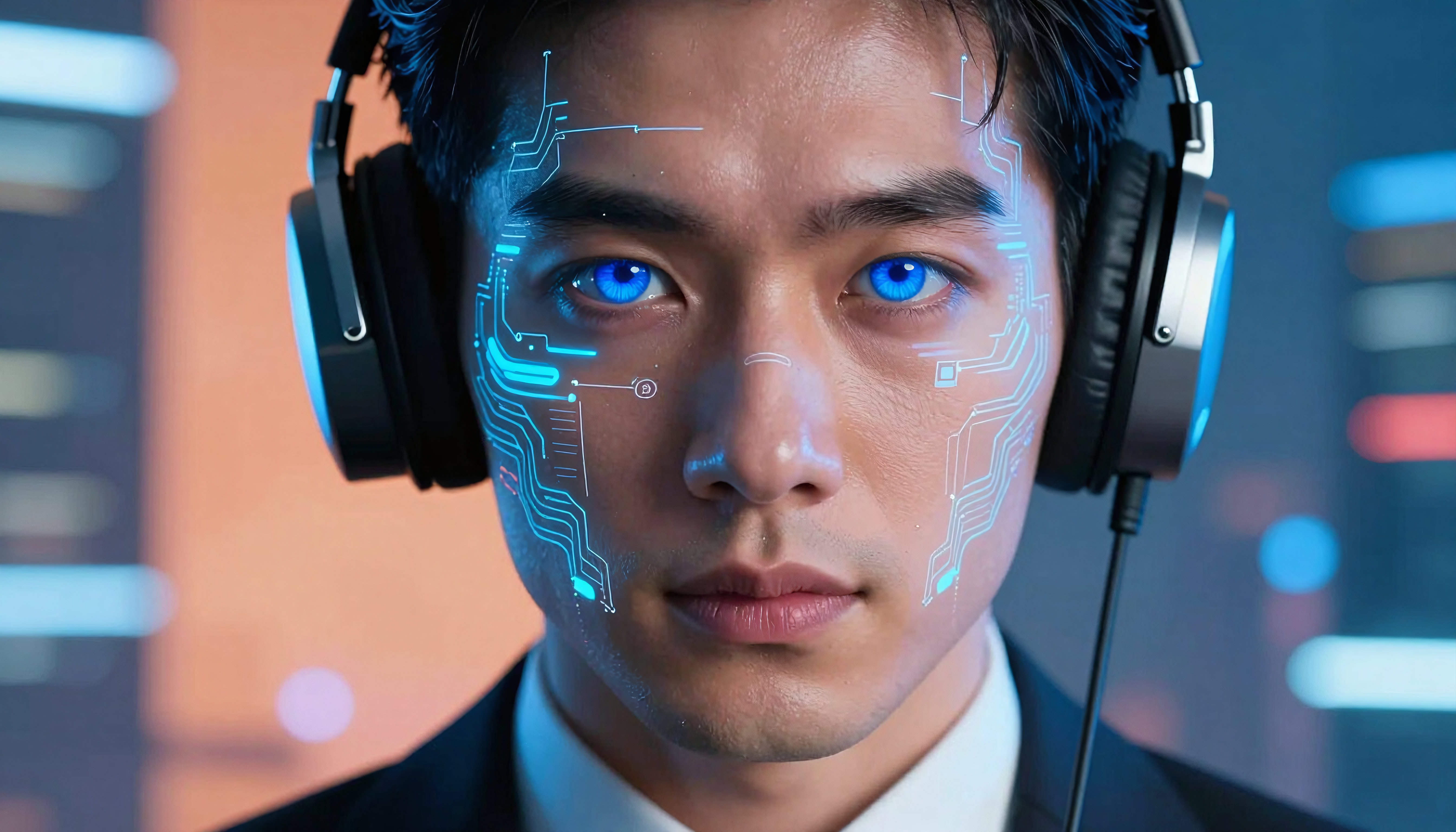 Cybernetic Business Professional