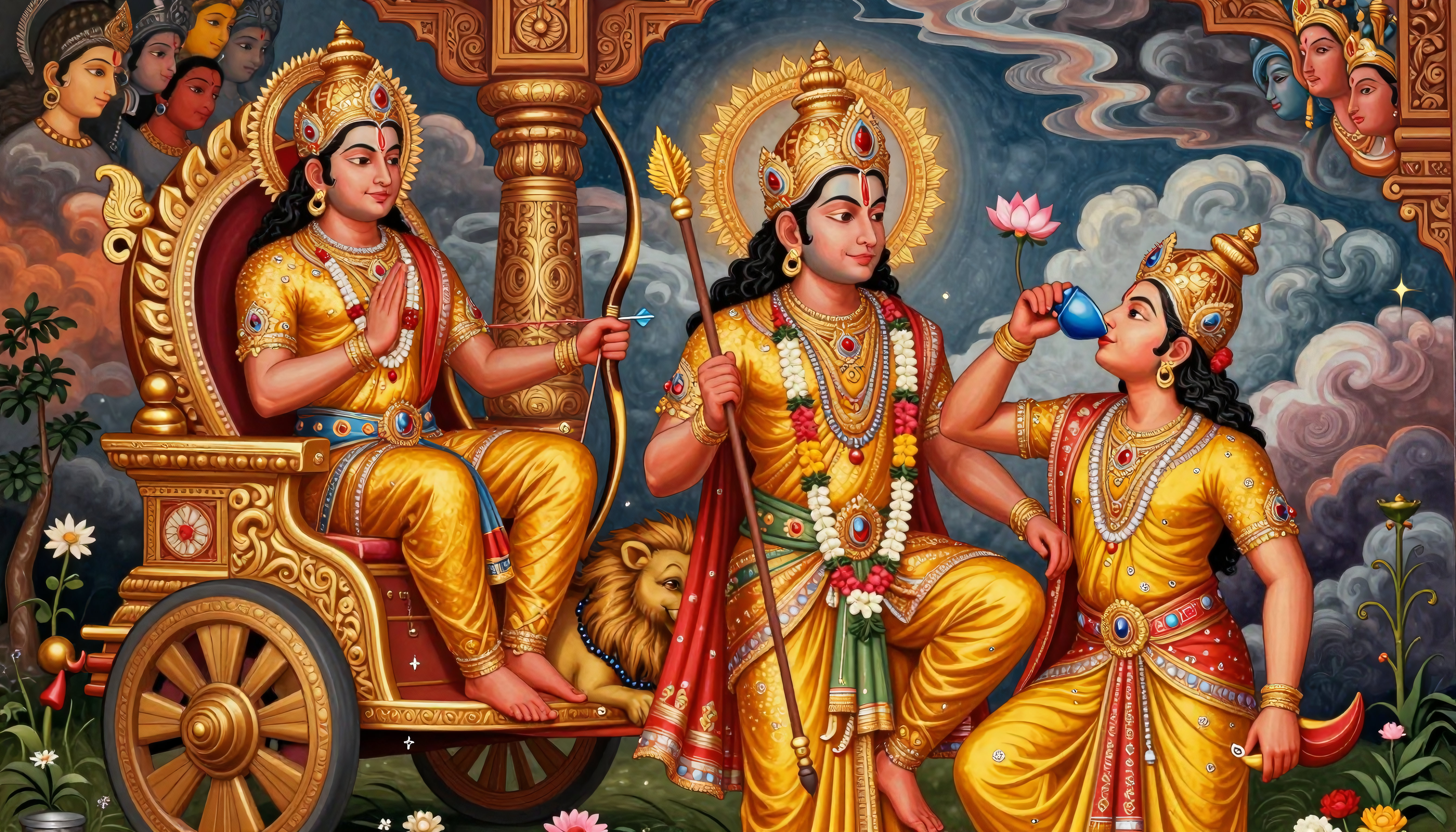 Divine Art and Religious Iconography