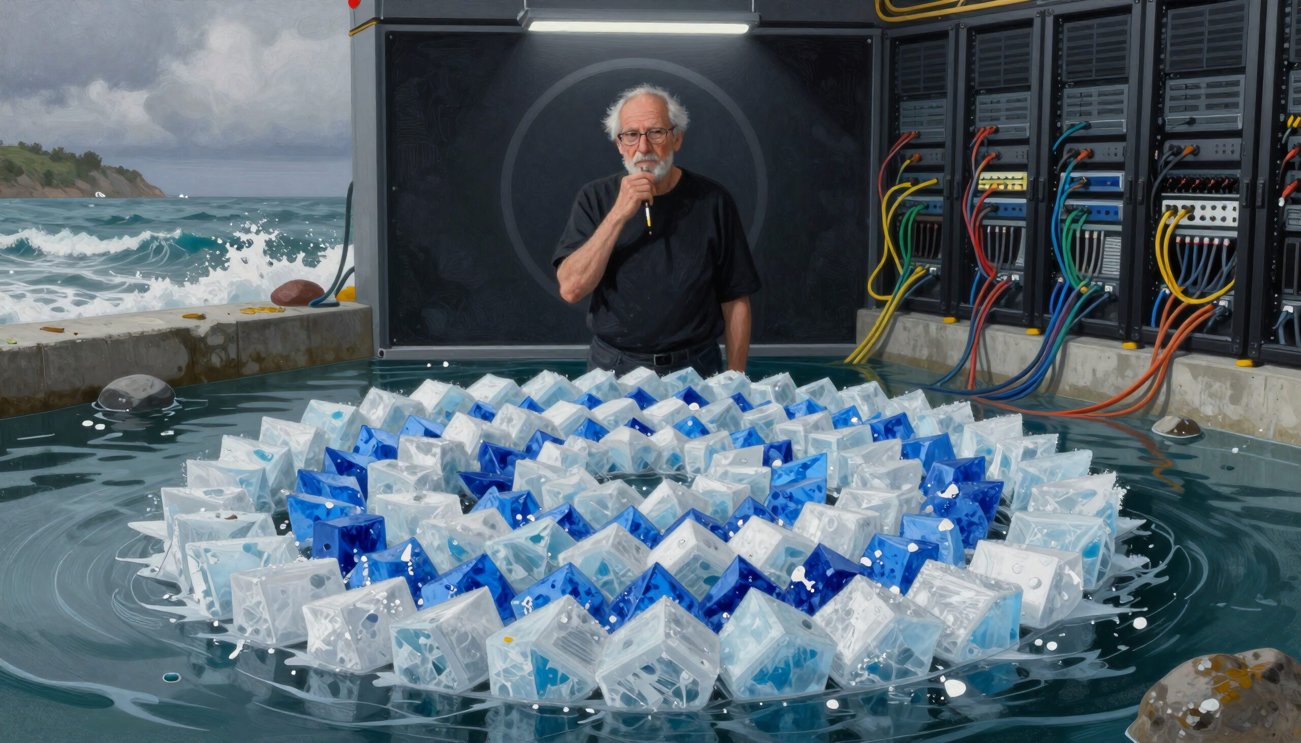 Digital Seascape Contemplation