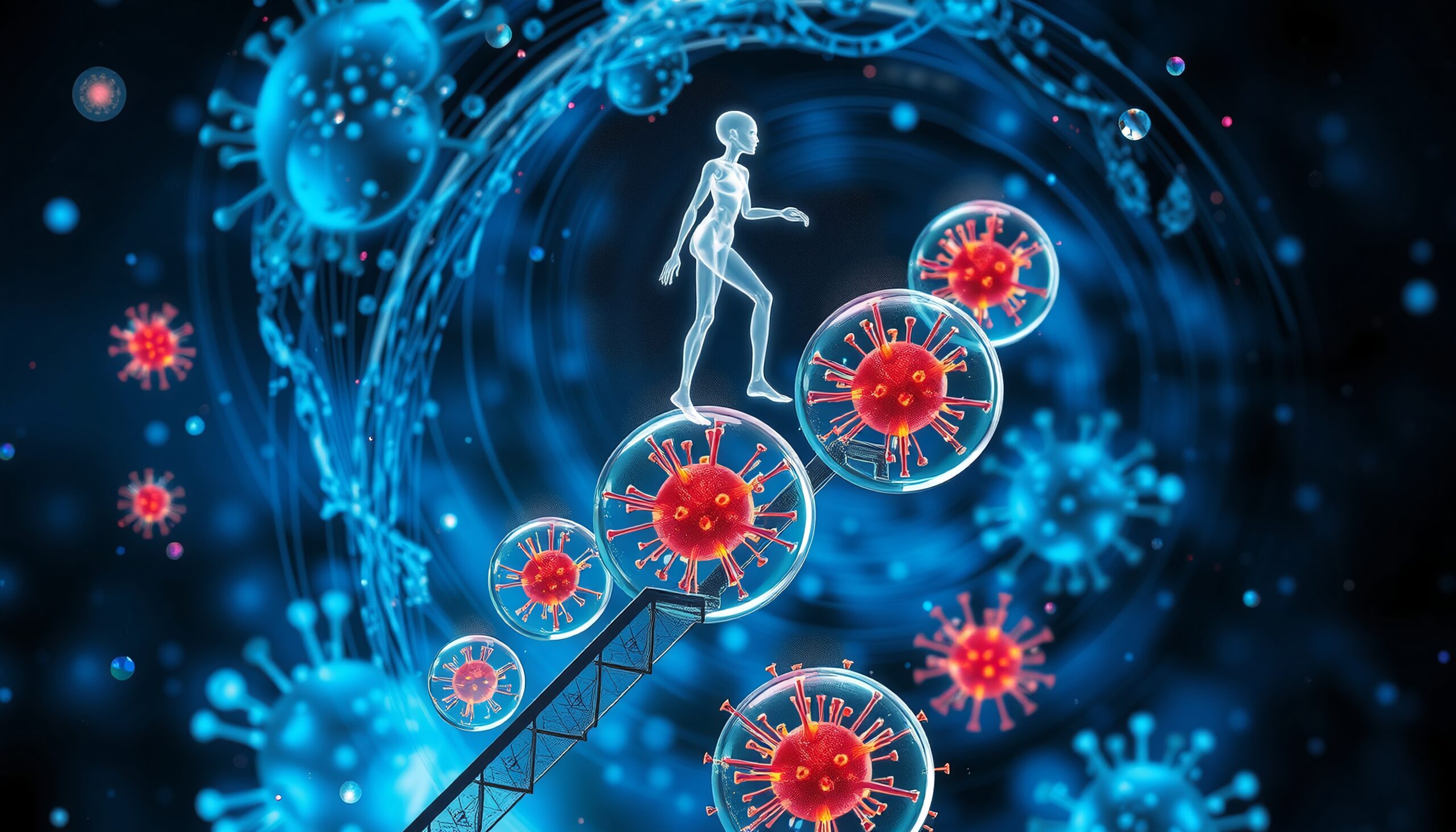 Human Evolution and Viral Challenges