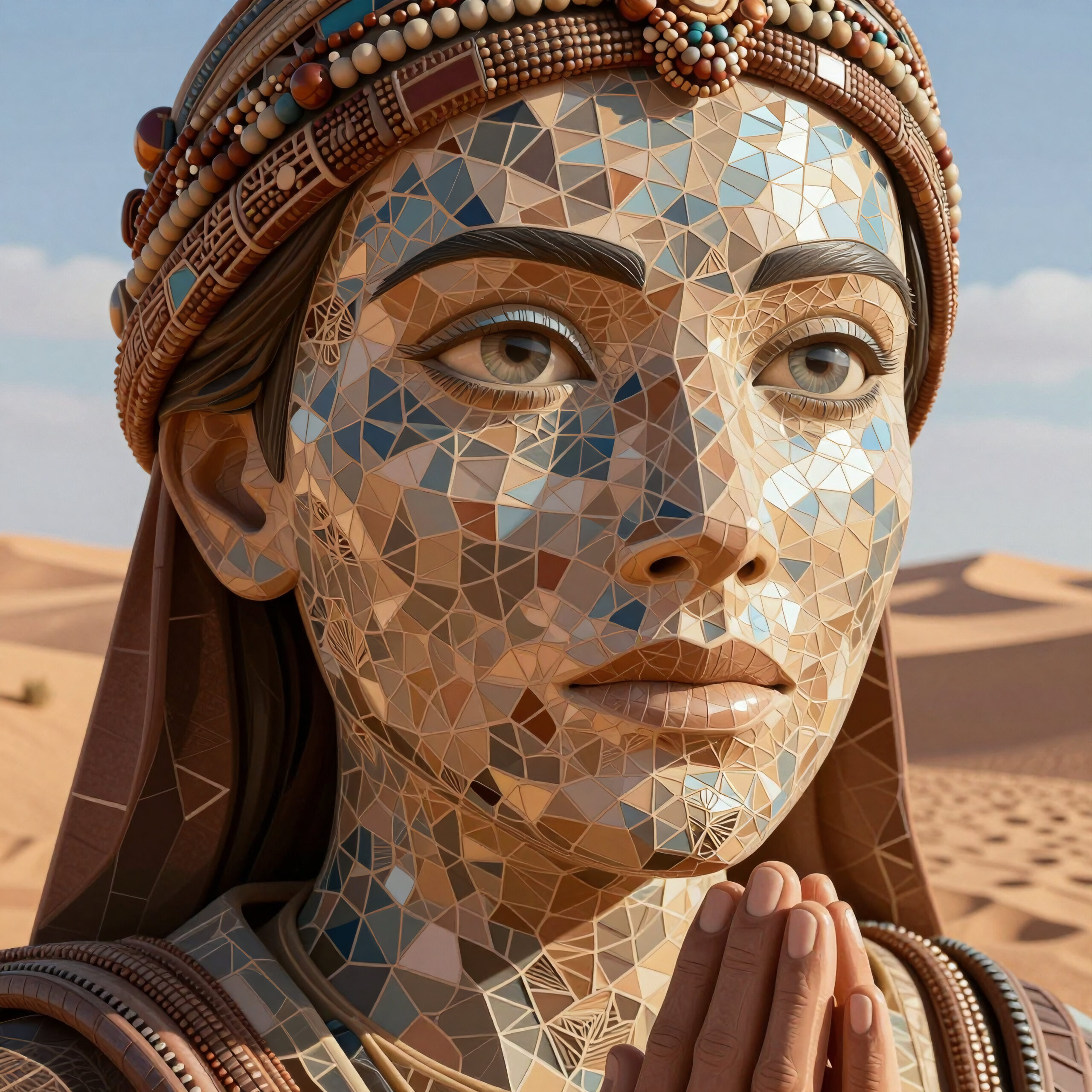 Desert Mosaic Goddess