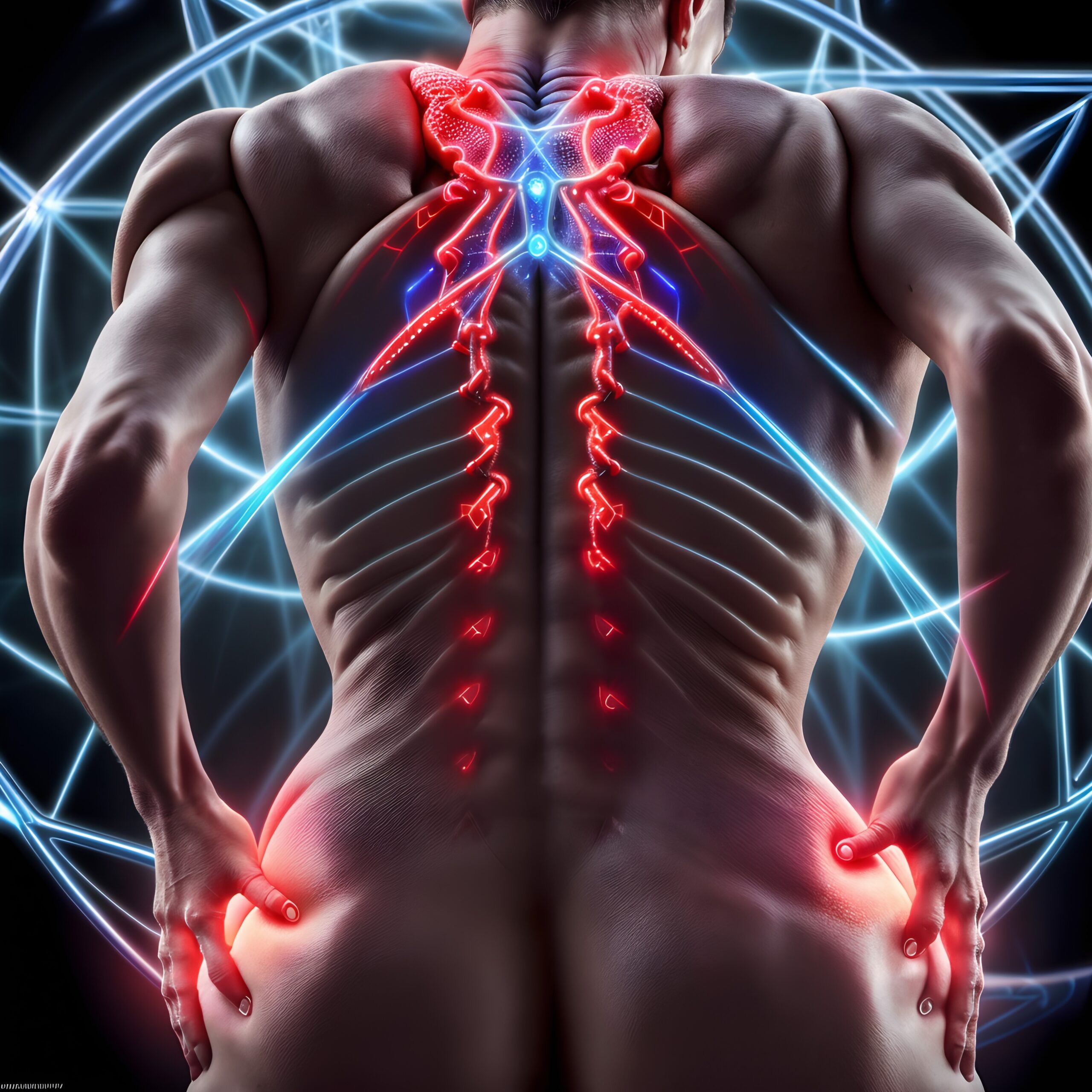 Glowing Back and Pain Relief