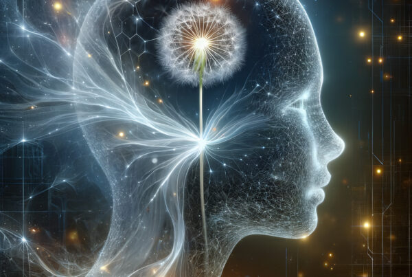 Conceptual Art of Mind, Nature, and Technology Fusion