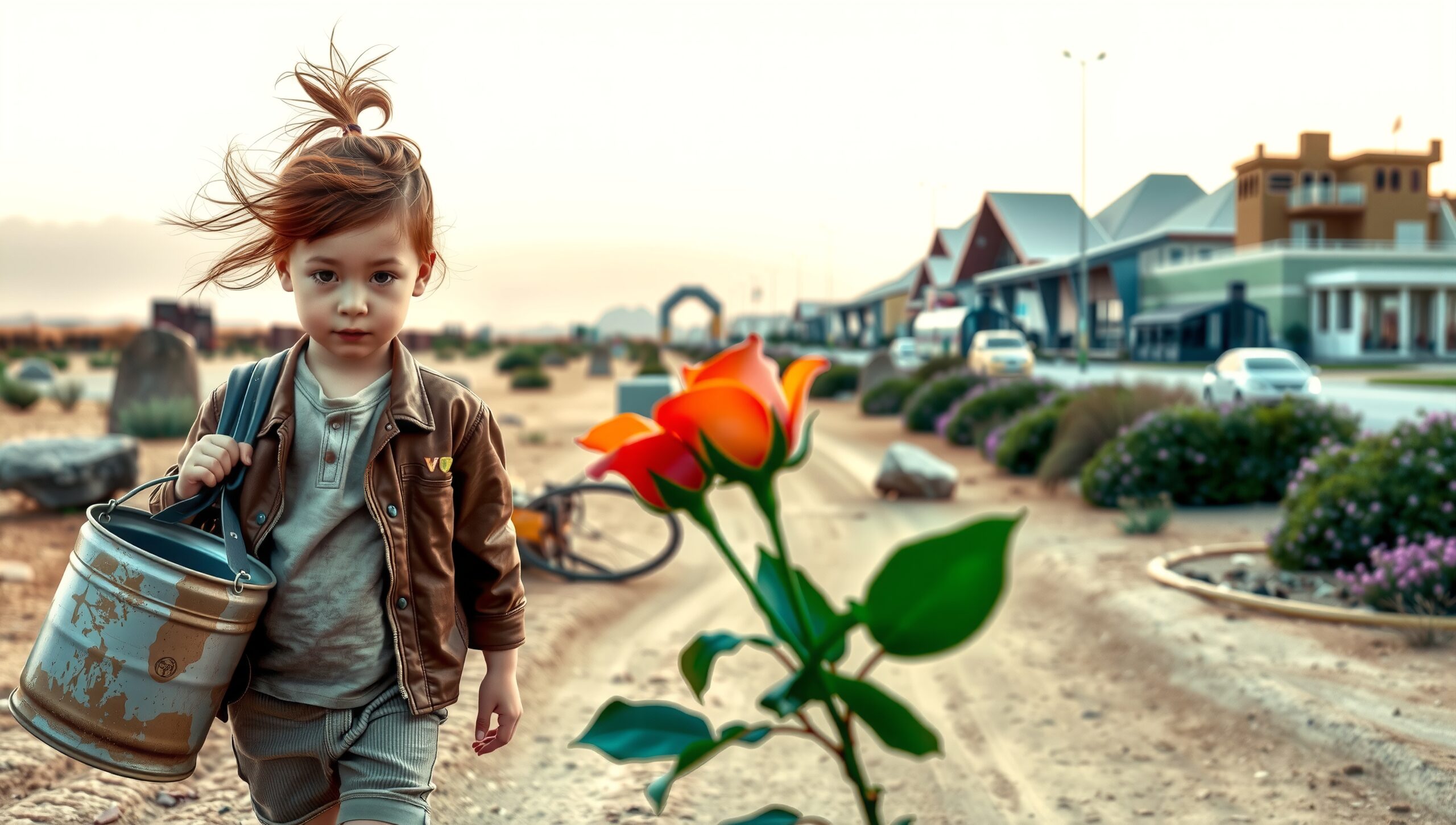 Journey Through Dusty Country Roads