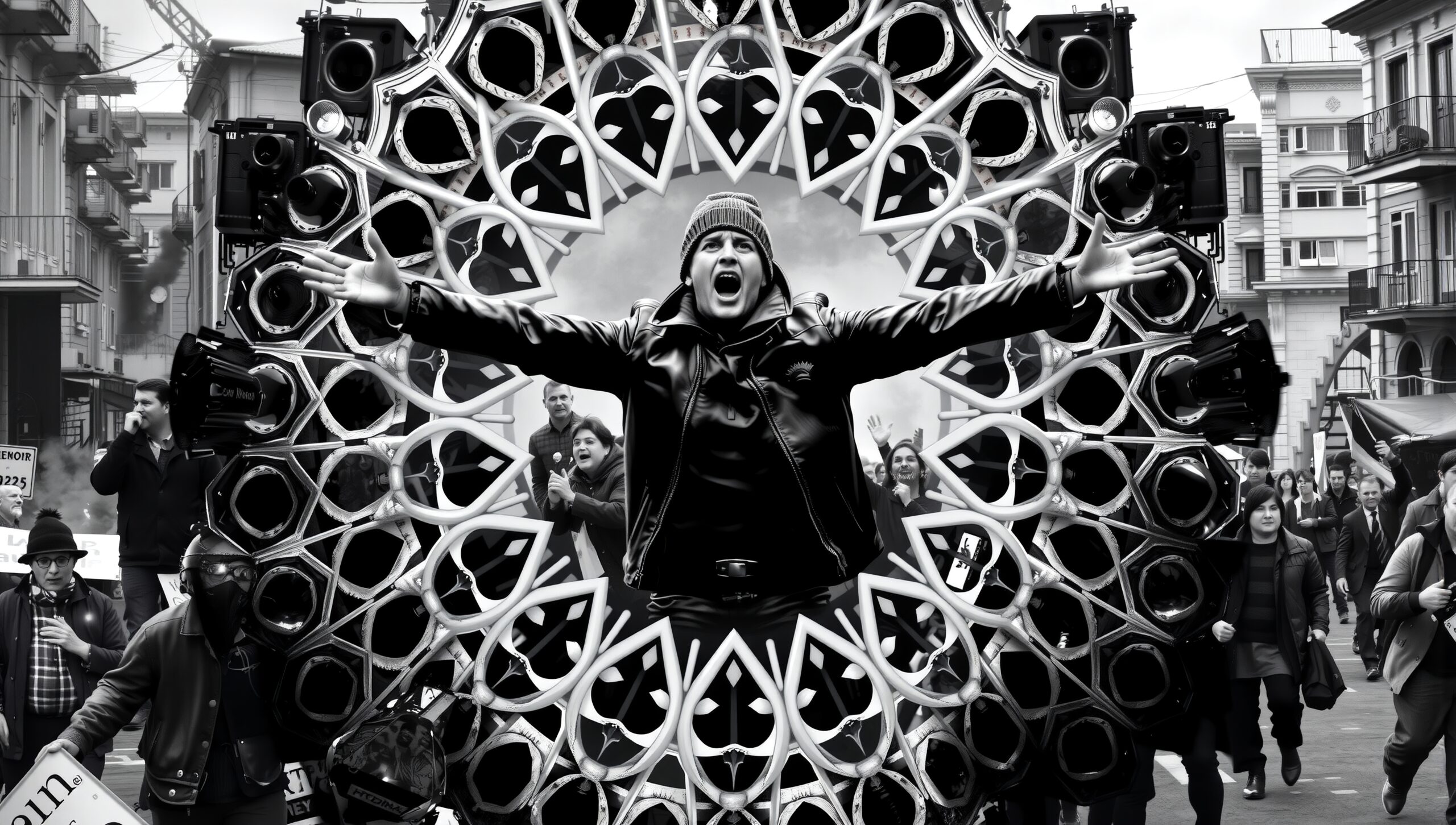 Urban Rally Speaker Circle Performance