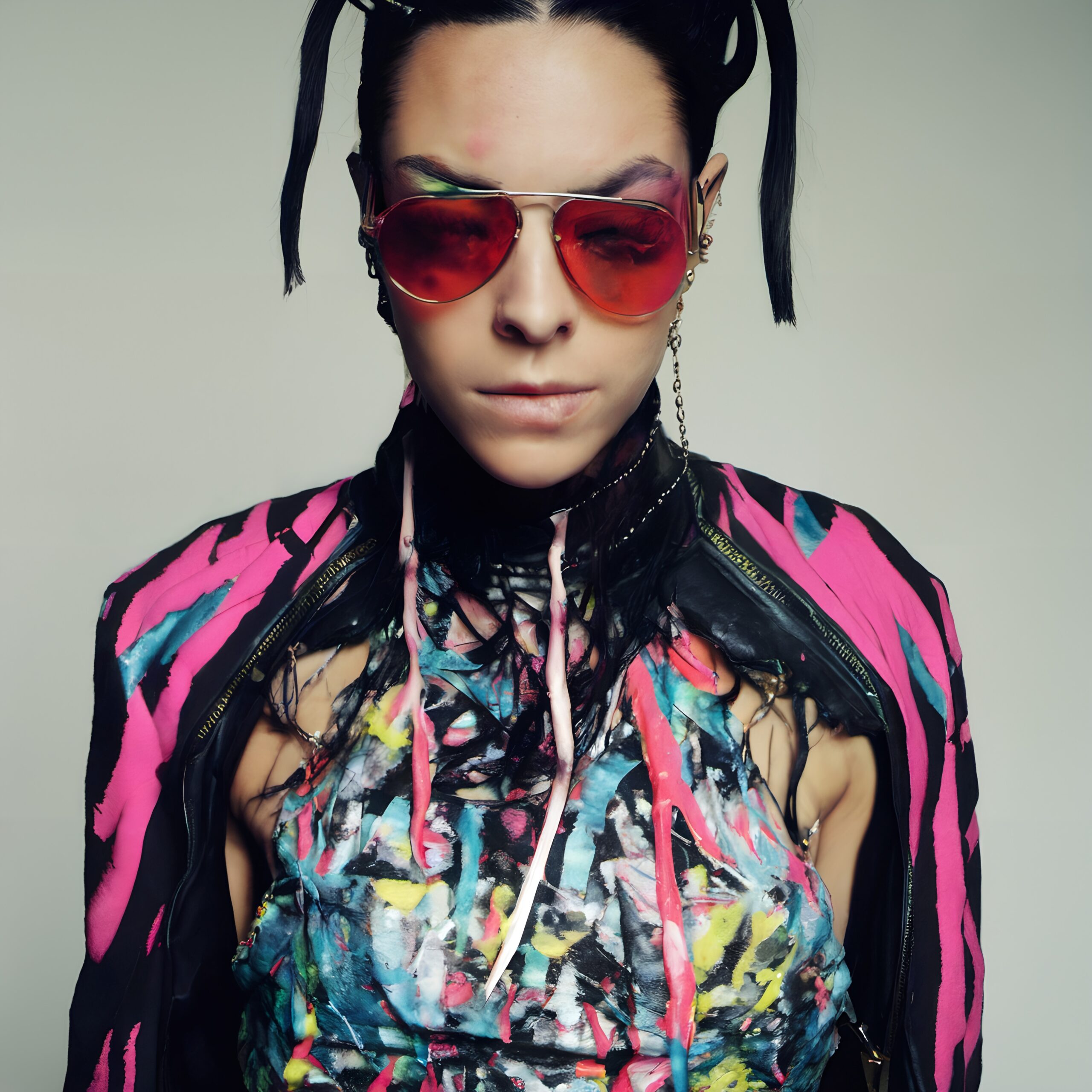 Bold Fashion Expression Through Colors