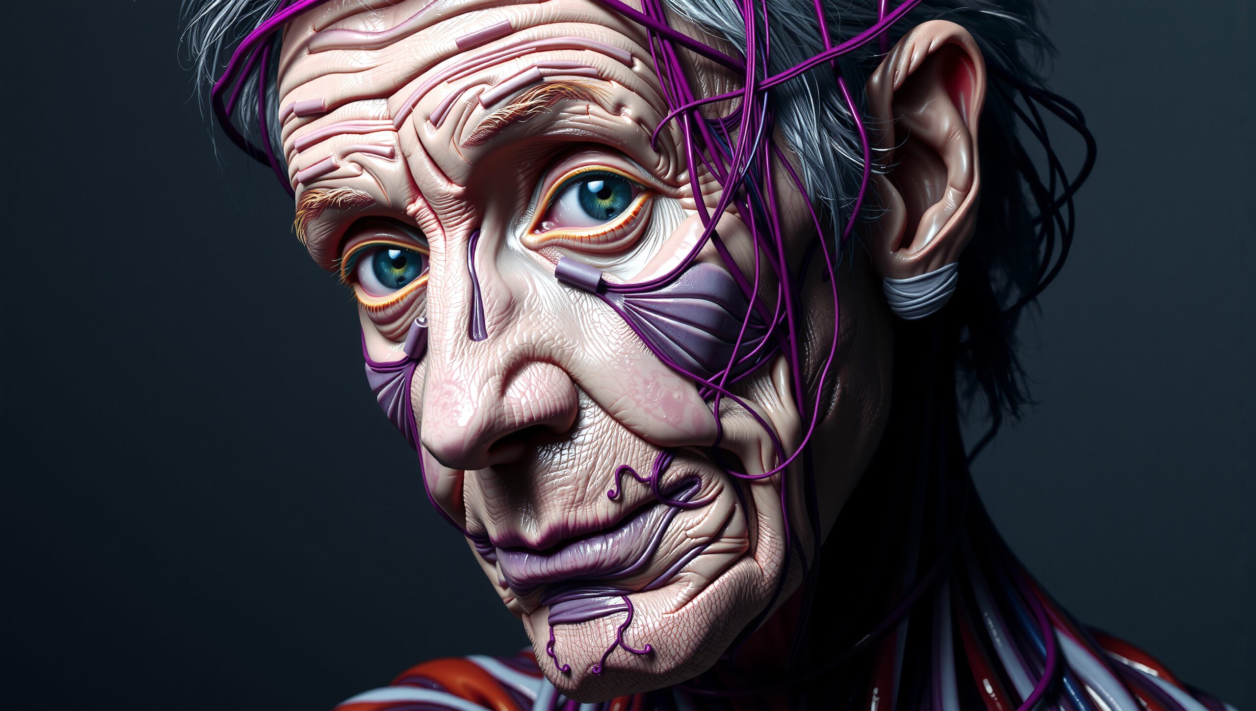 Anatomical Study of Elderly Face