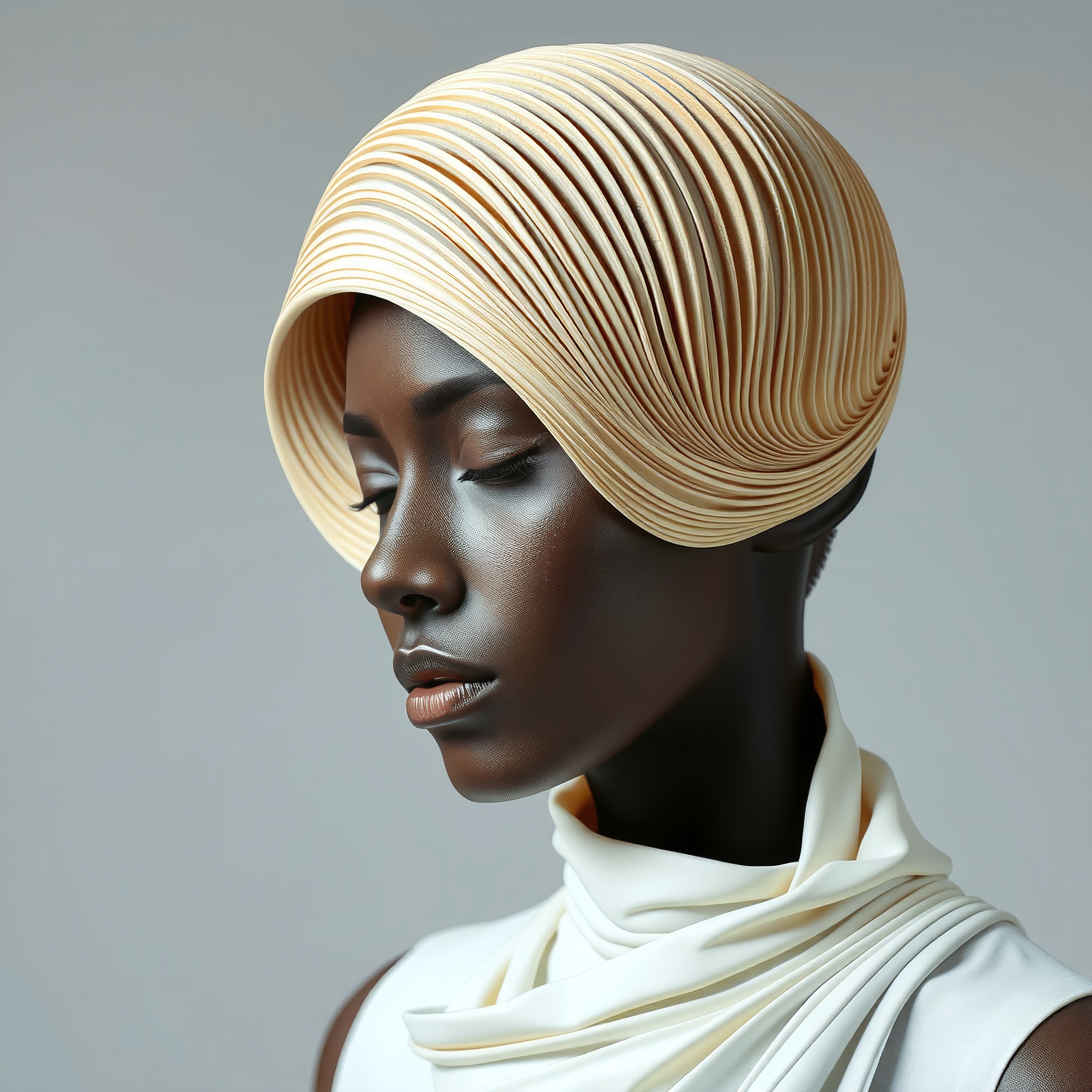 Elegant Modern Fashion Portrait