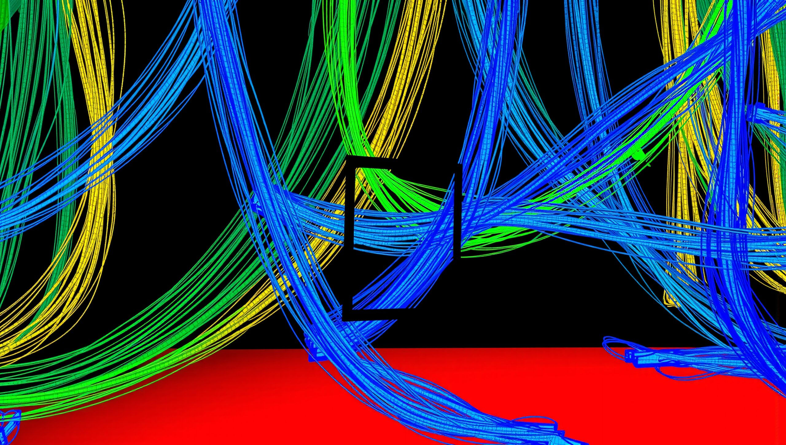 Colorful Digital Lines and Shapes