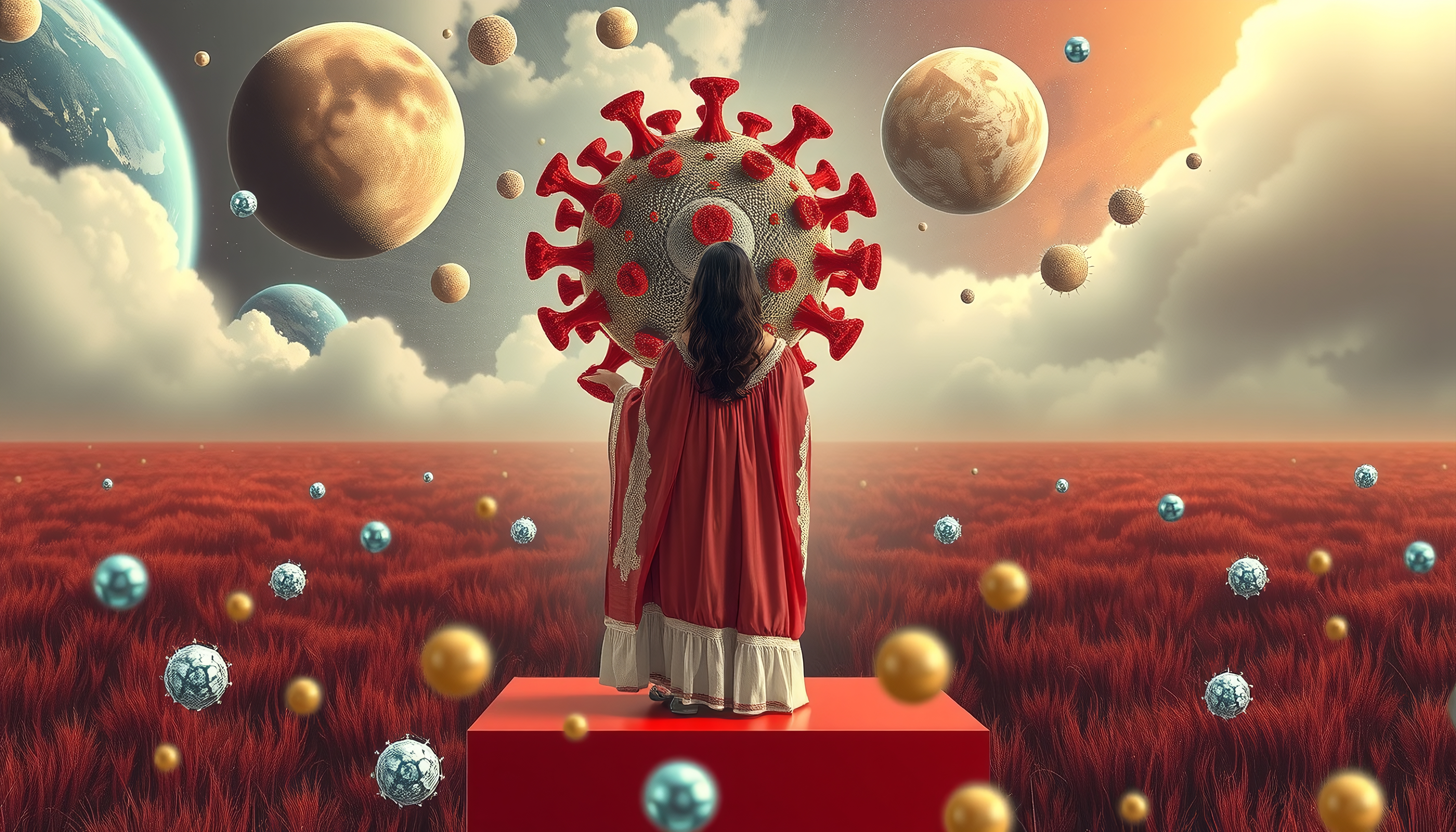 Cosmic Encounter with Mysterious Virus