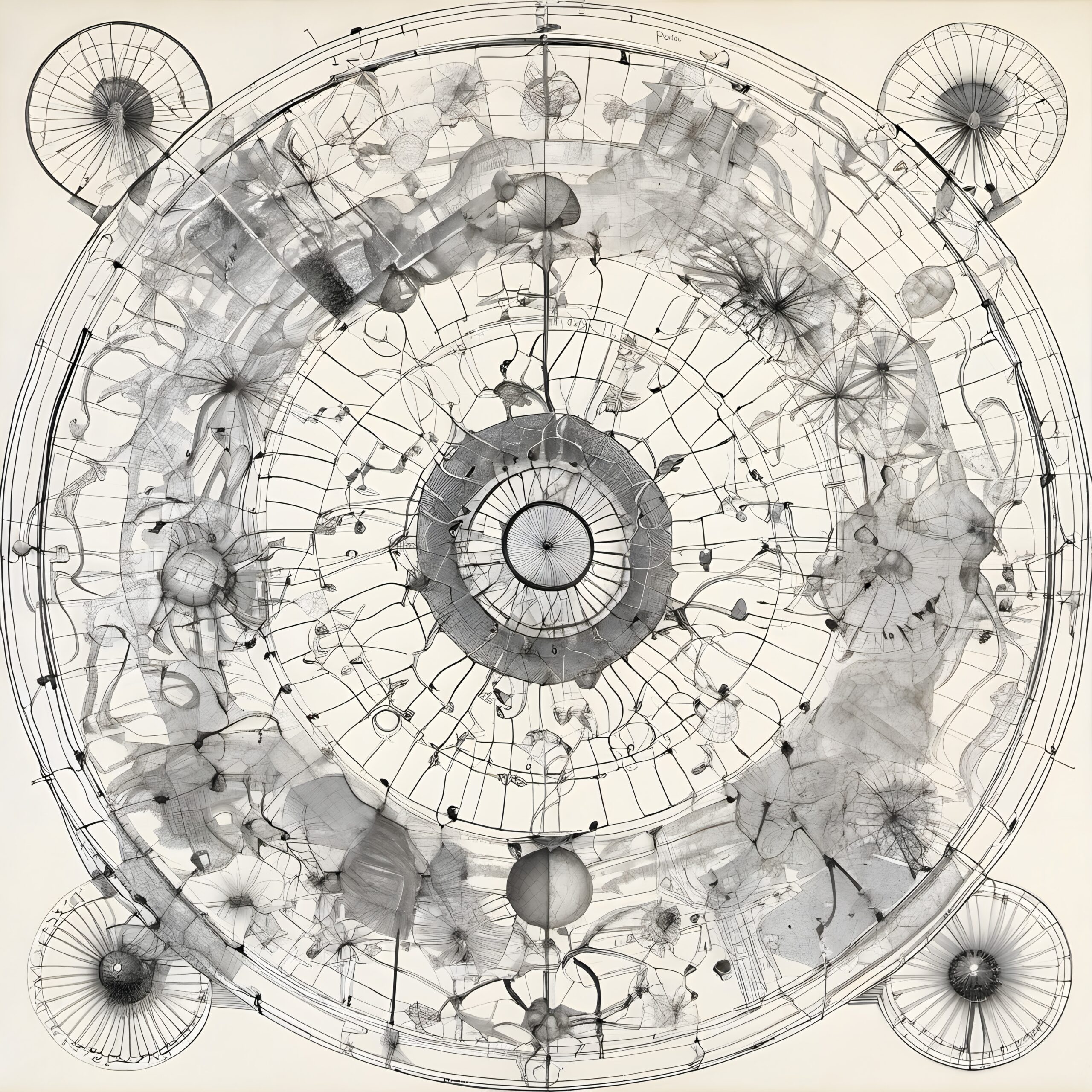 Complex Abstract Circular Design