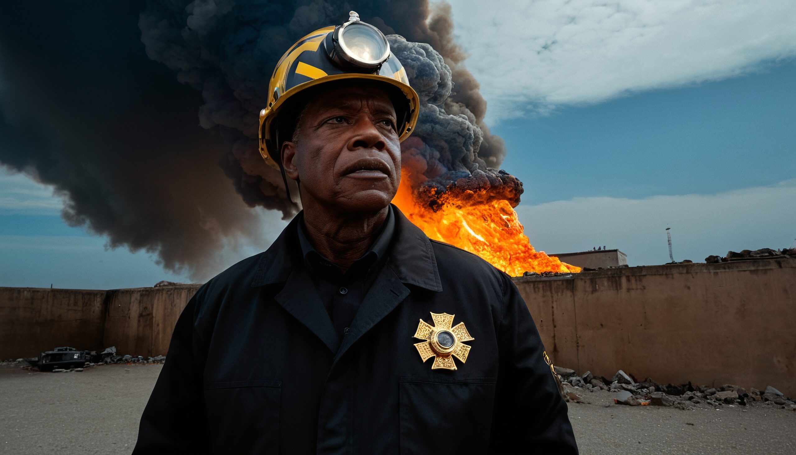 Heroic Firefighter Ignites the Battle