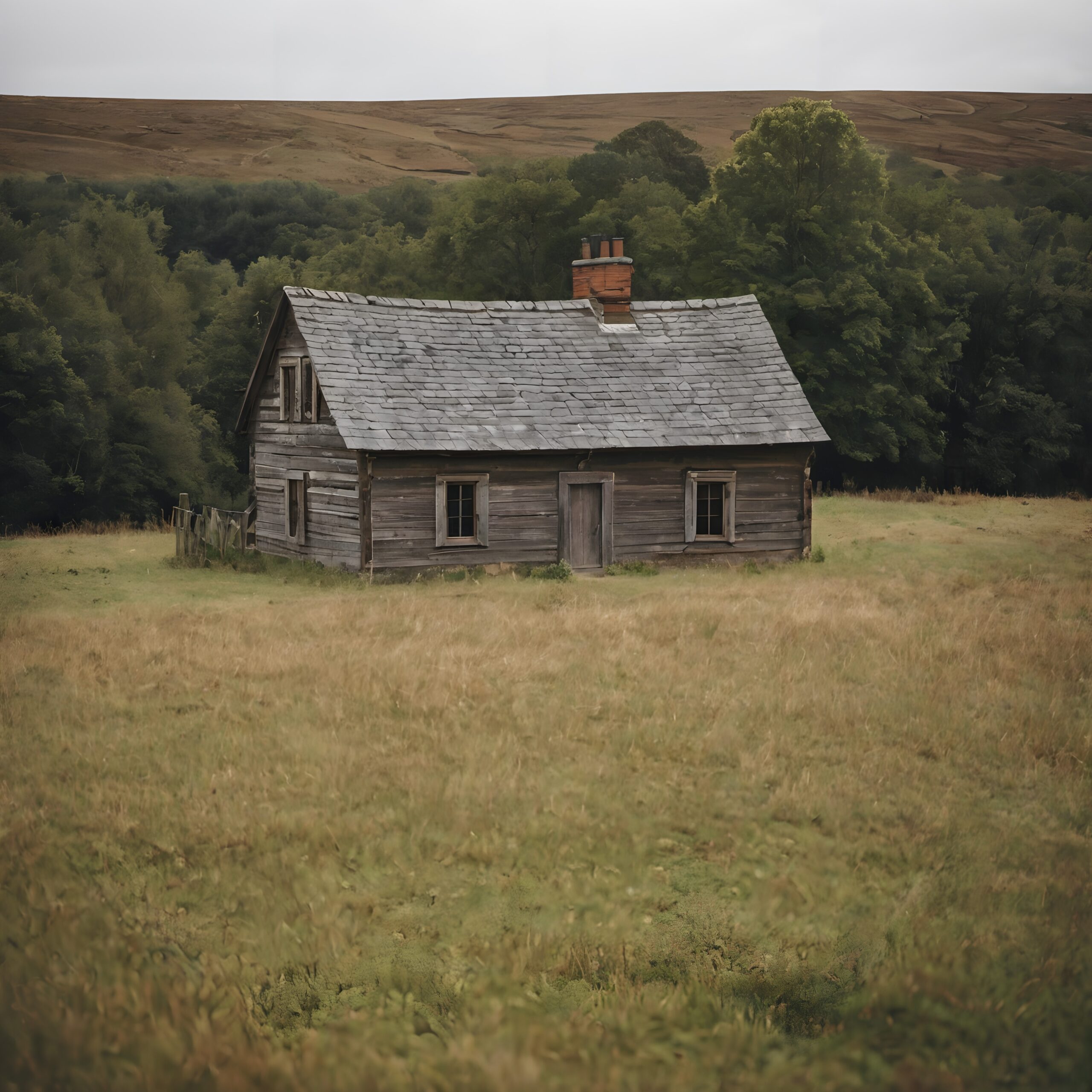 Charming Cabin in Tranquil Field