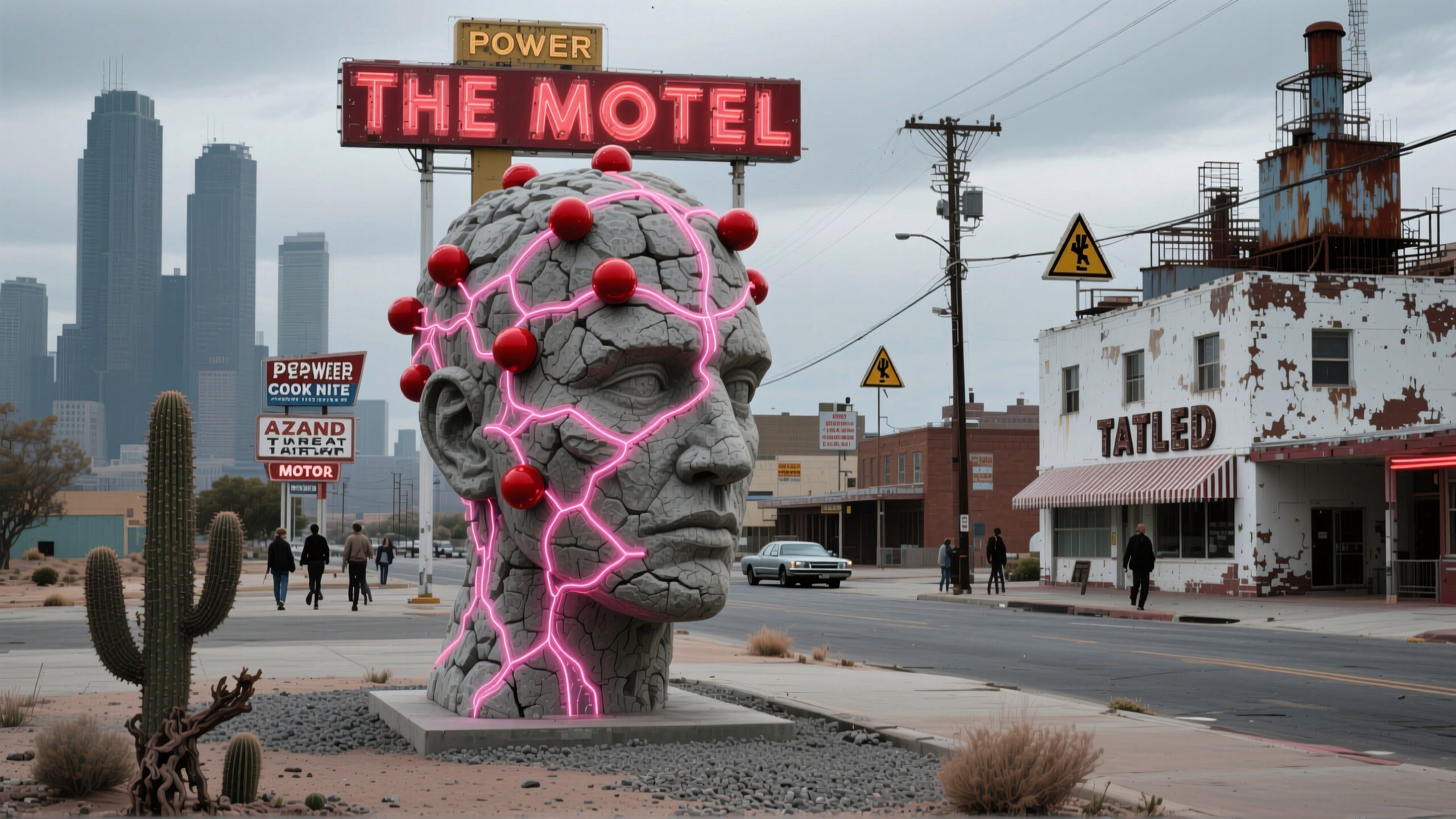 Urban Desert Neon Artistry