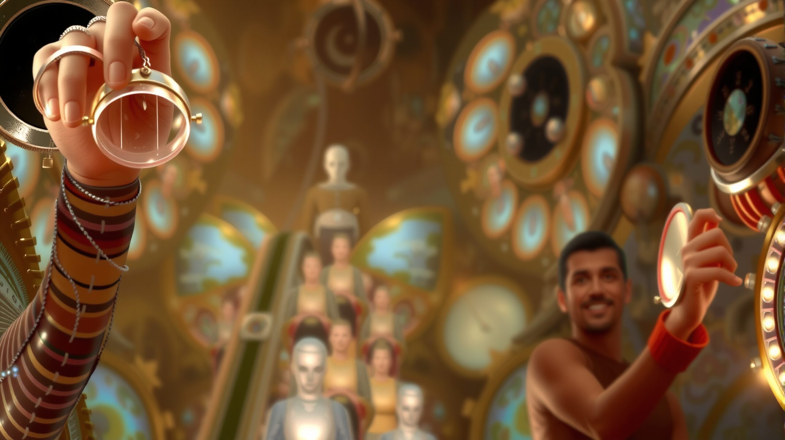 Steampunk Time Travel Control Room