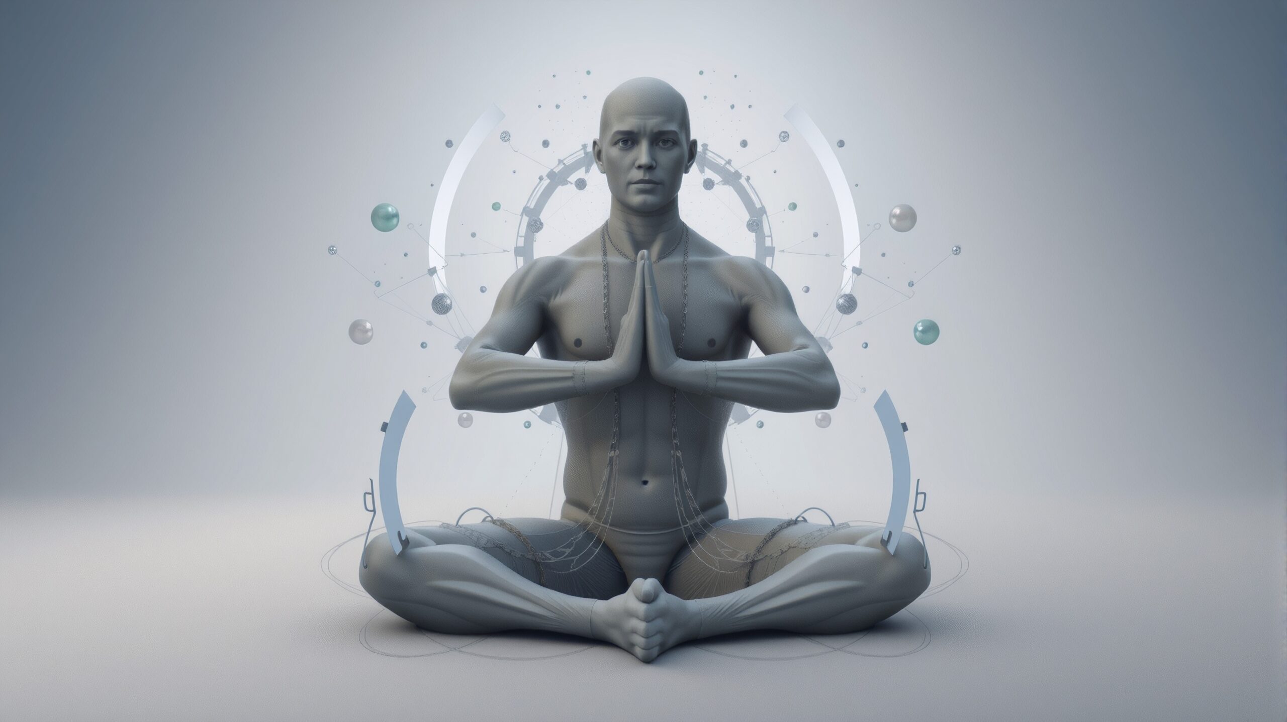 Meditative balance of technology