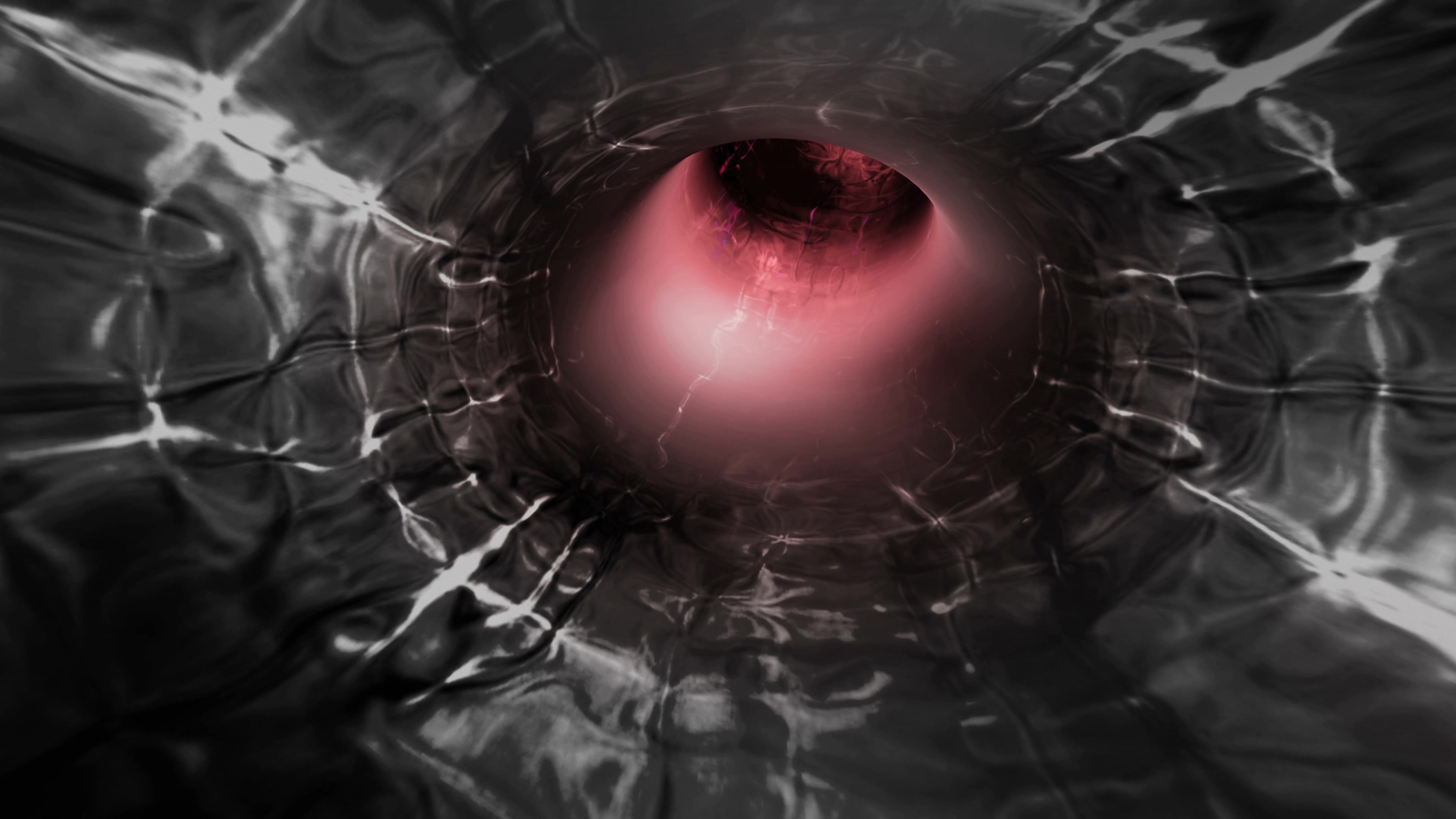 Vivid Cosmic Vortex Art 4K Loop