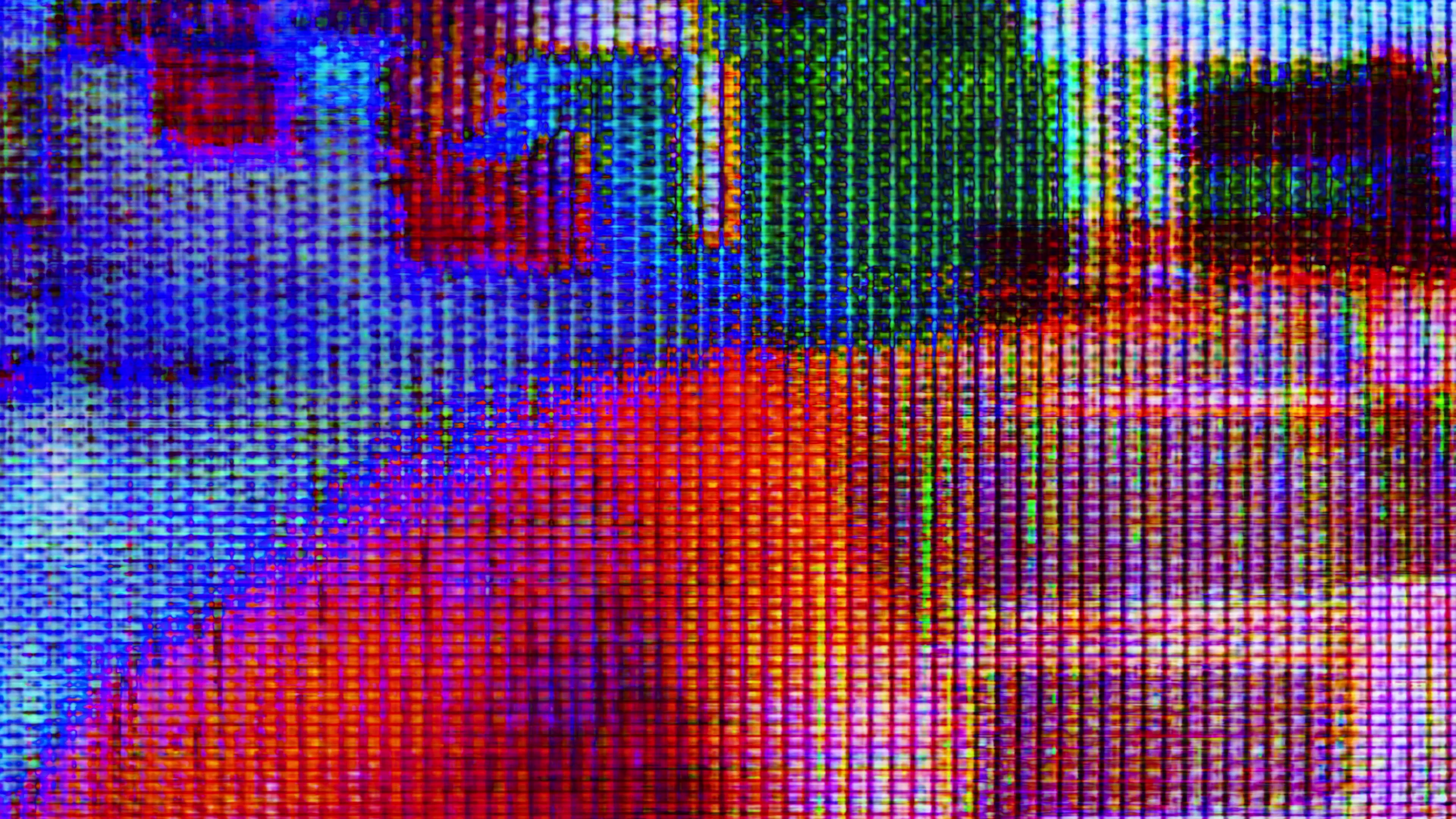 Abstract Digital Noise 4K Video Loop