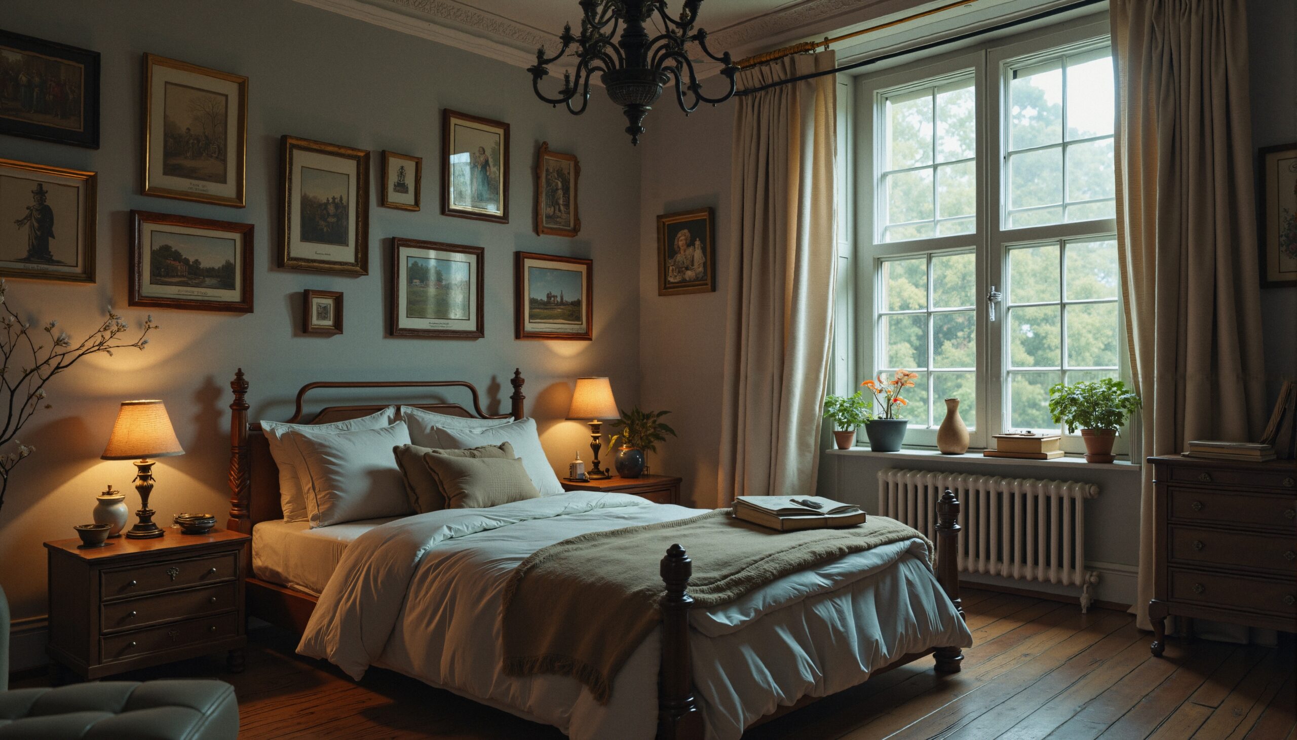 Cozy Vintage-Style Bedroom Retreat