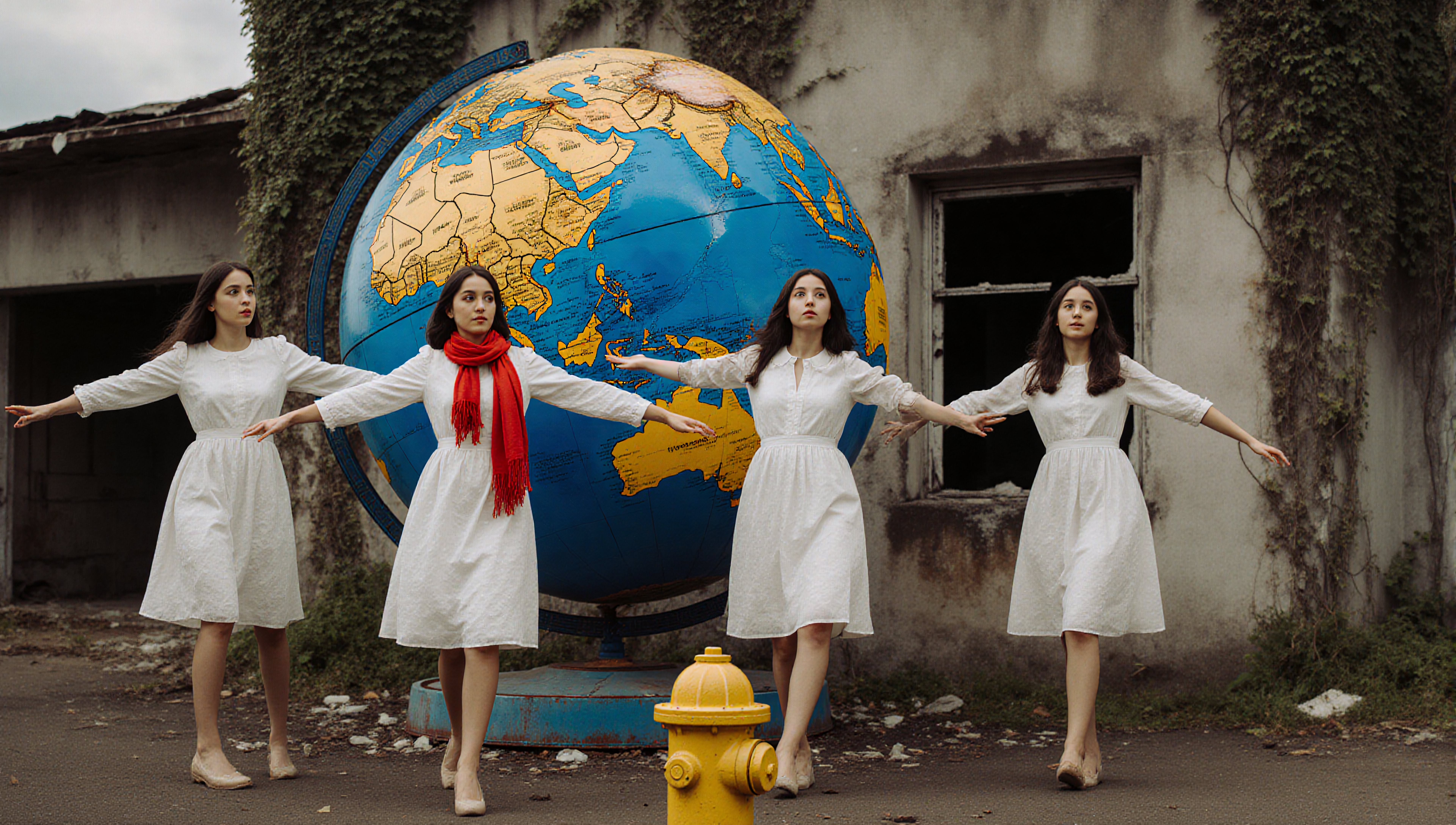 Synchronized Women Around Globe
