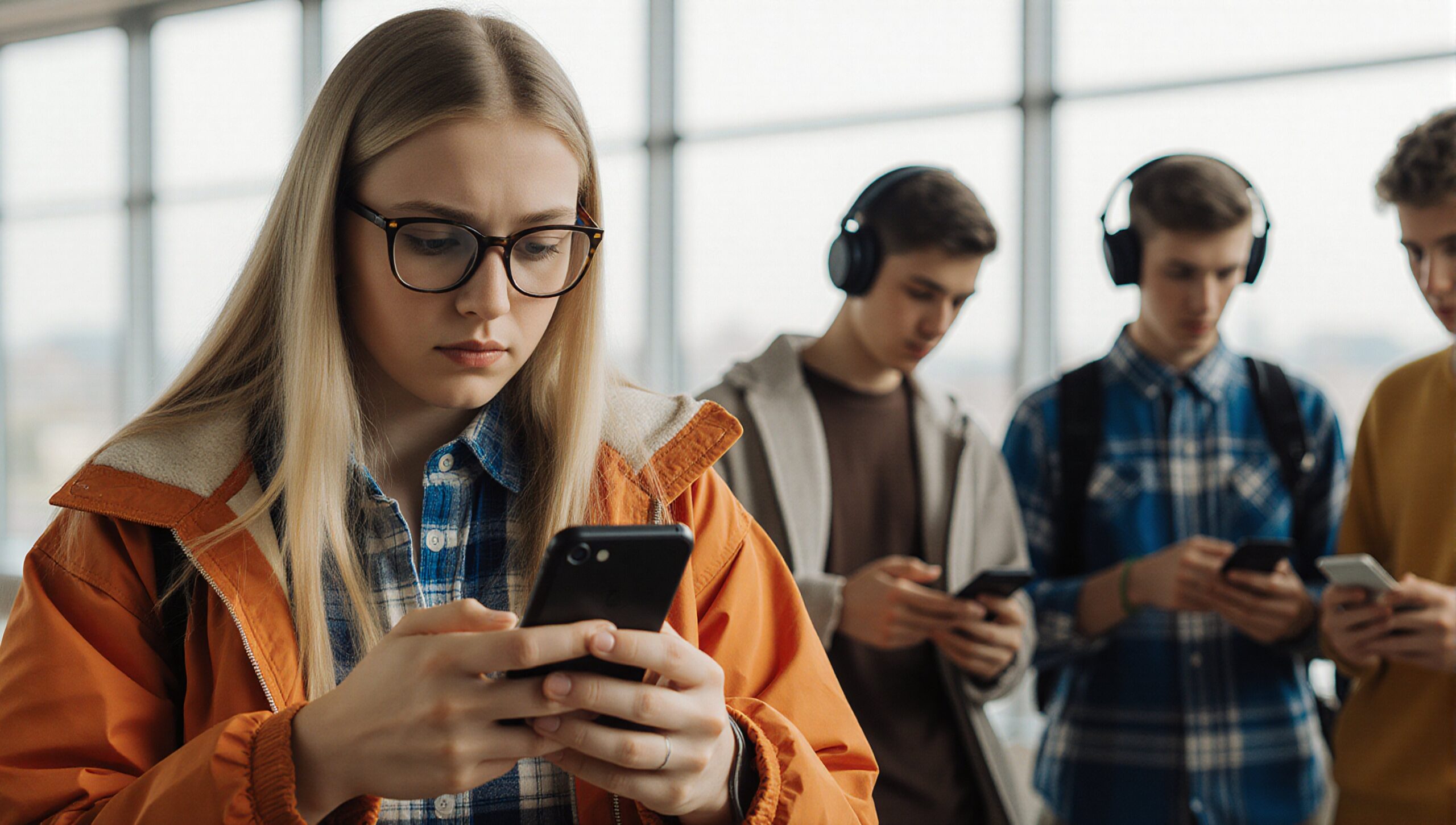 Teens Immersed in Mobile World