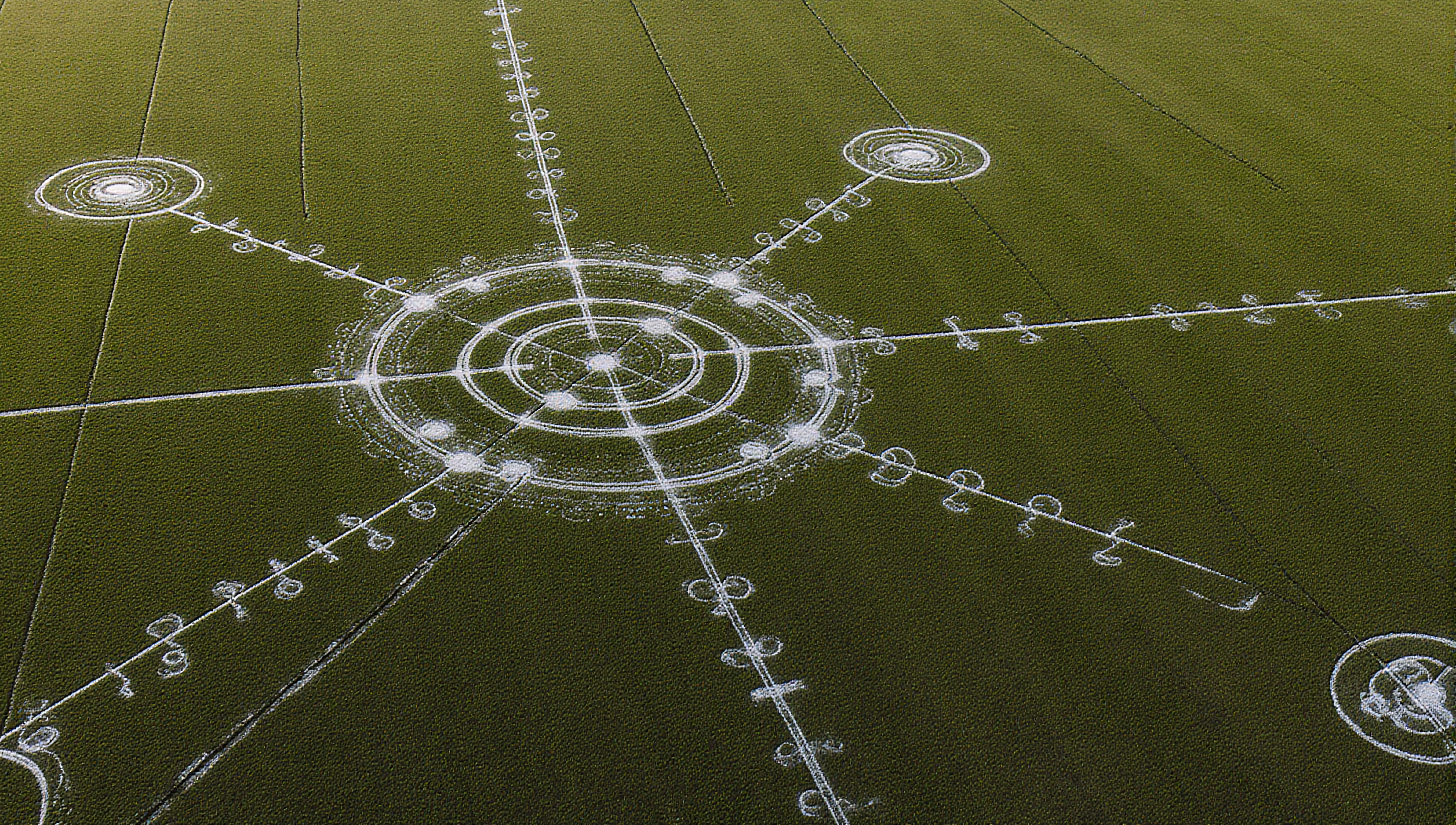 Intricate Crop Circle Design