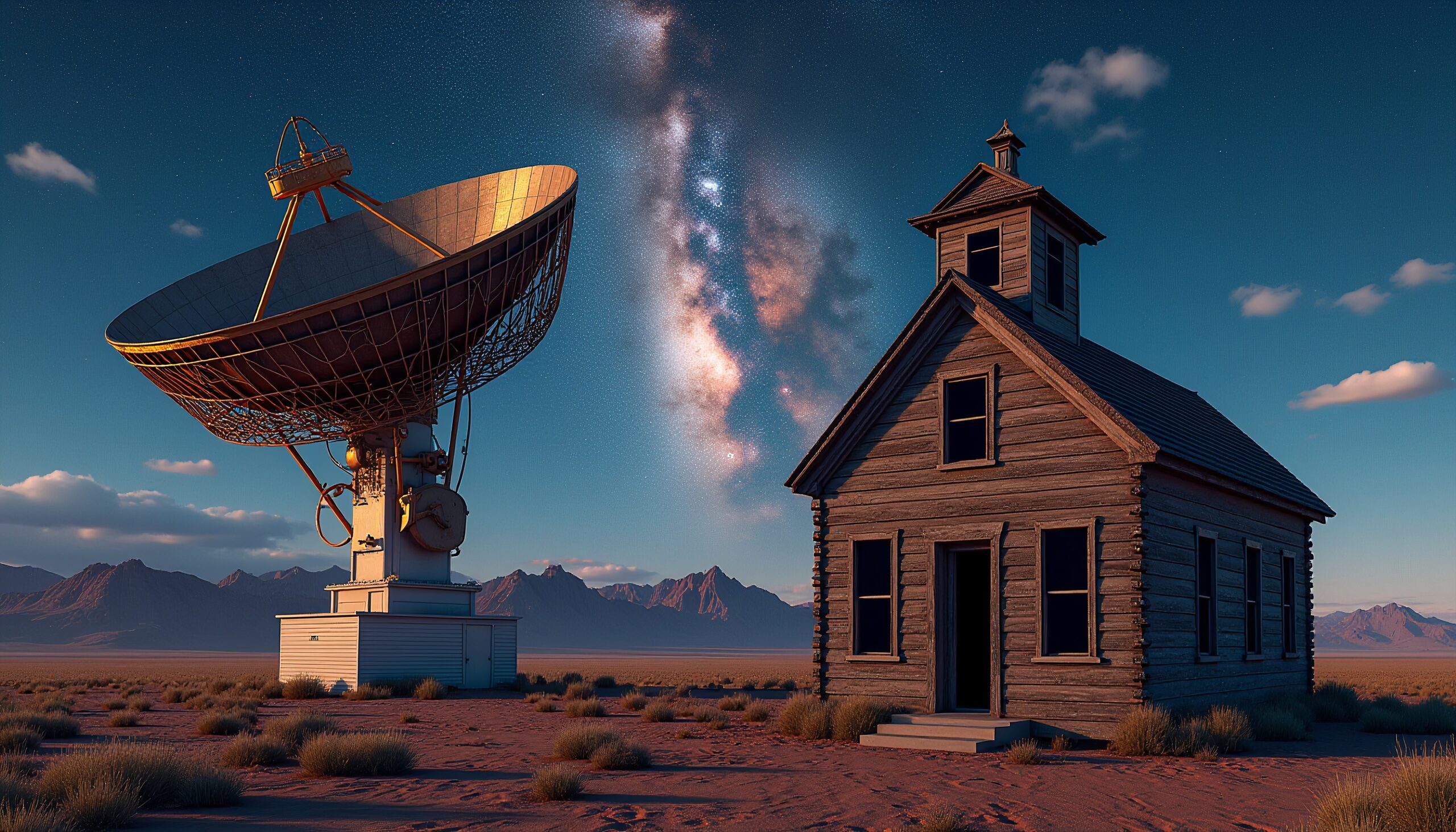 Astronomy Meets Rustic Tradition