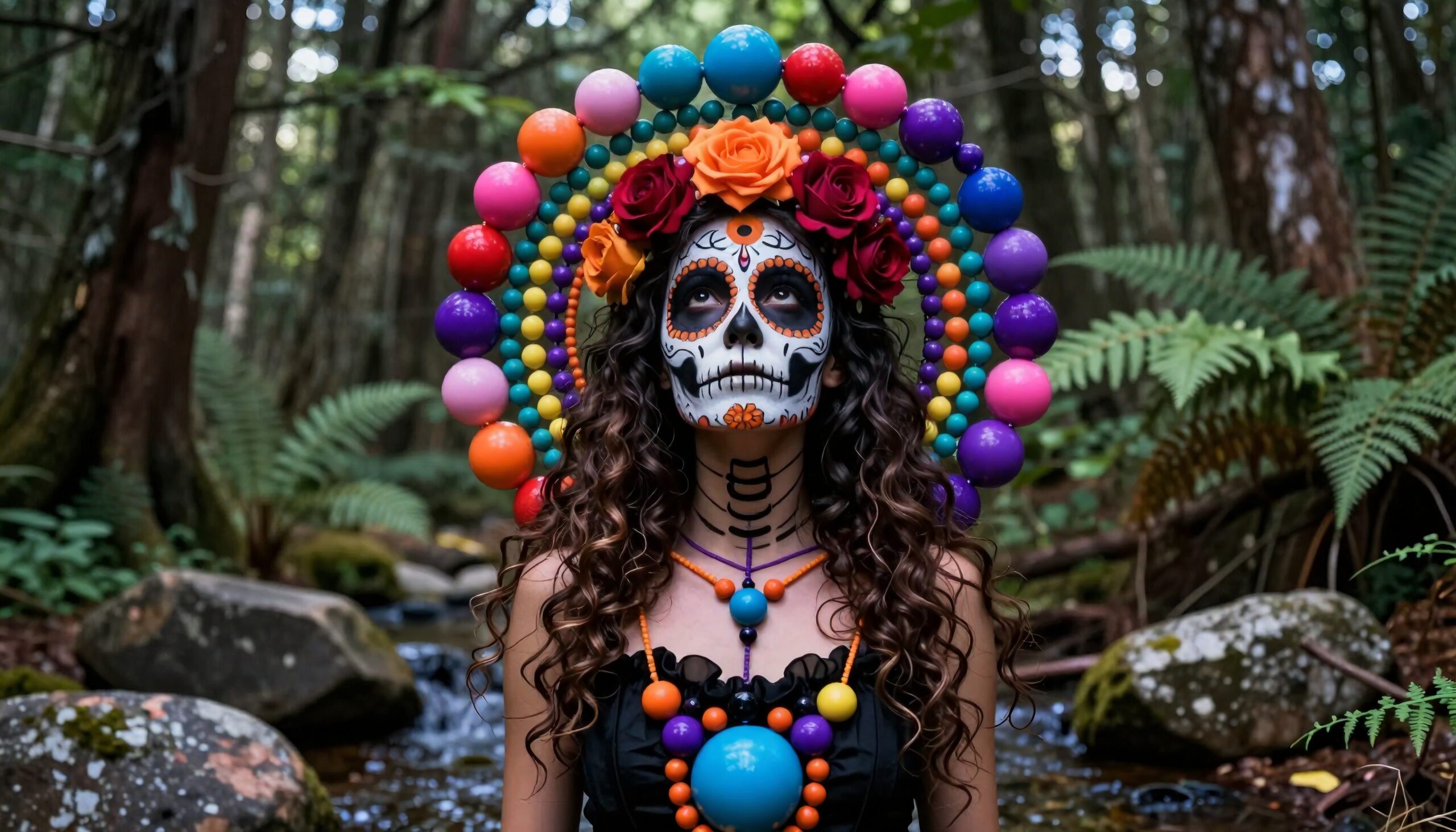 Vibrant Dia de los Muertos Celebration
