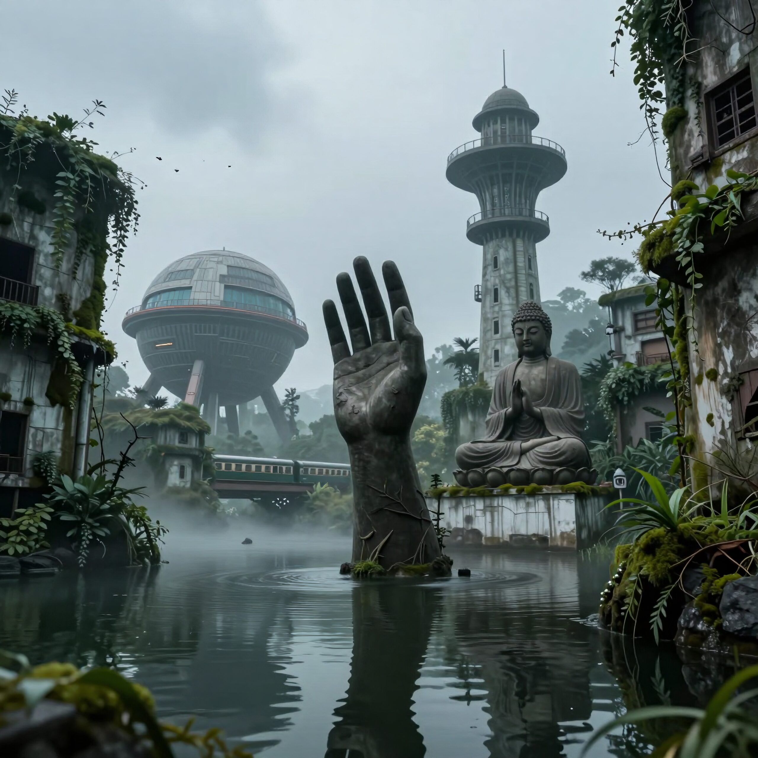 Future Meets Serenity in Ruins