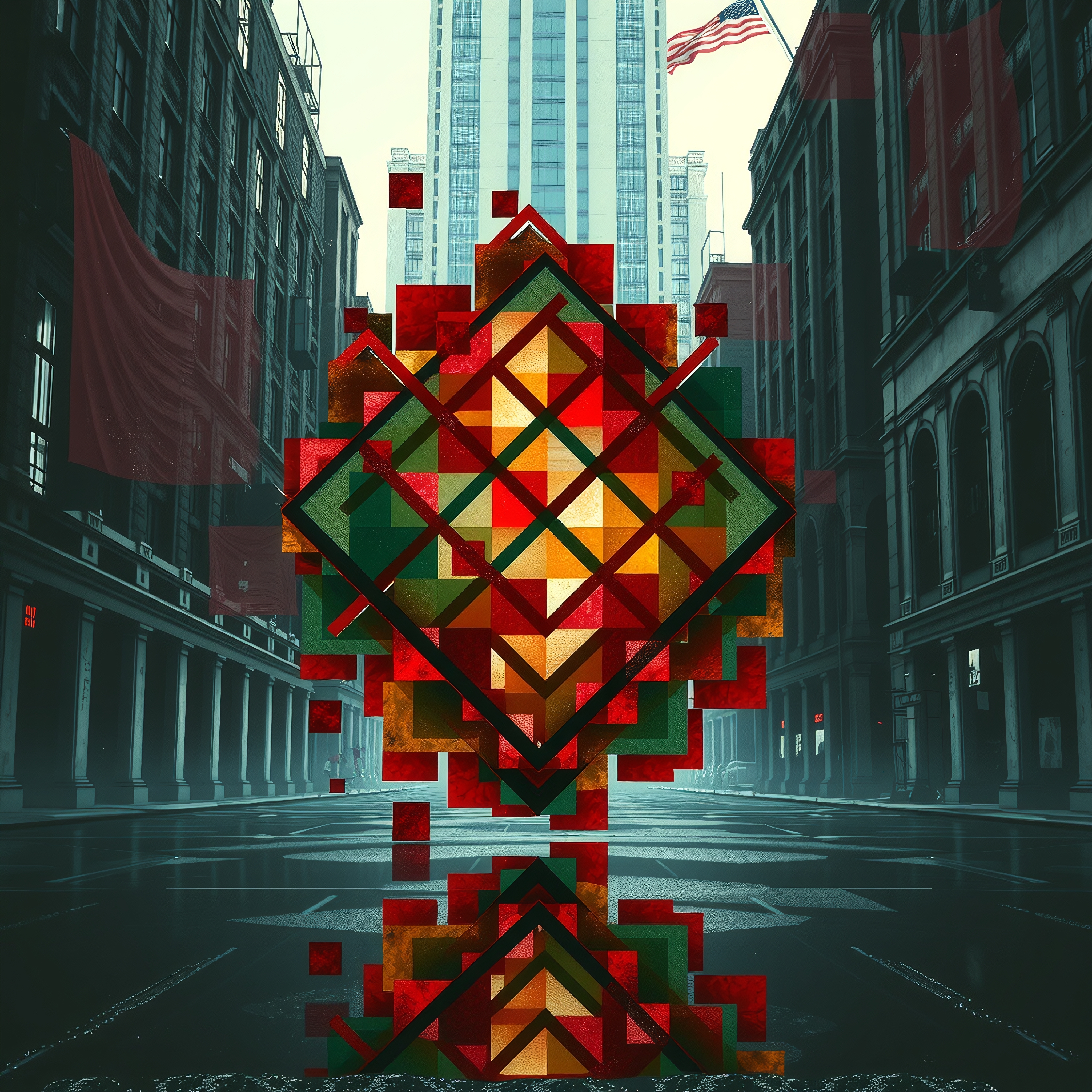 Urban Geometry Meets Cityscape