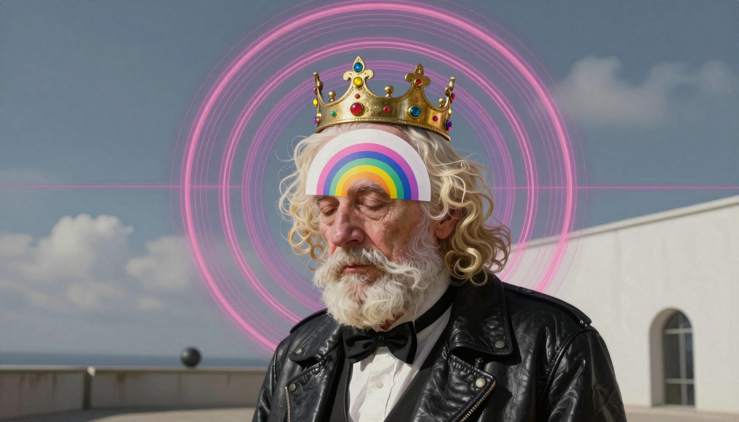 Surreal Royalty Meets Modernity