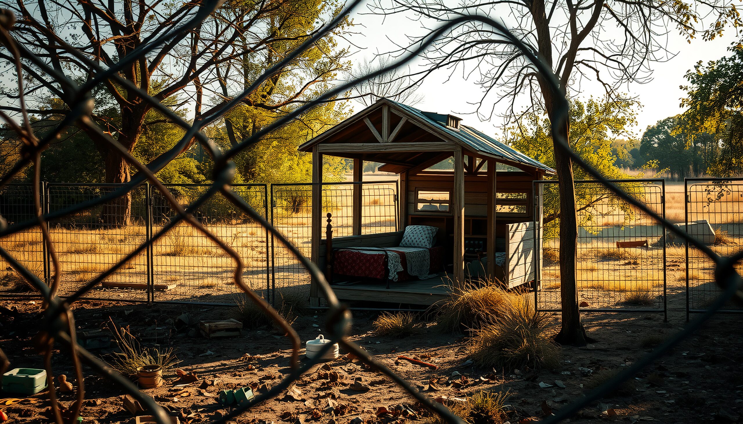 Serene Isolated Rustic Shelter