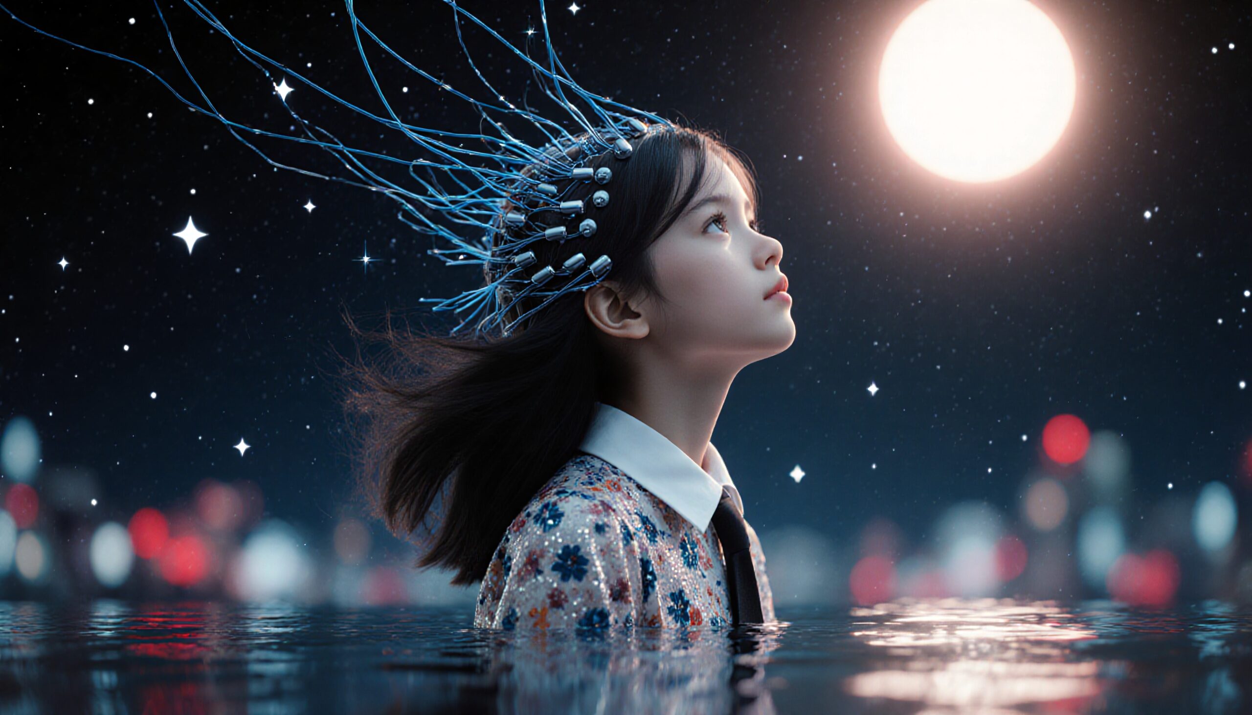 Starlit Reflections of the Future