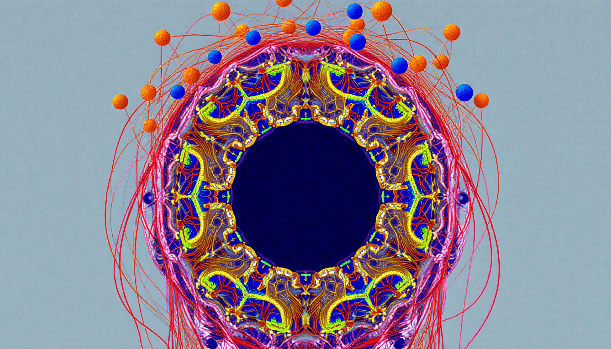 Vibrant Abstract Mandala Design