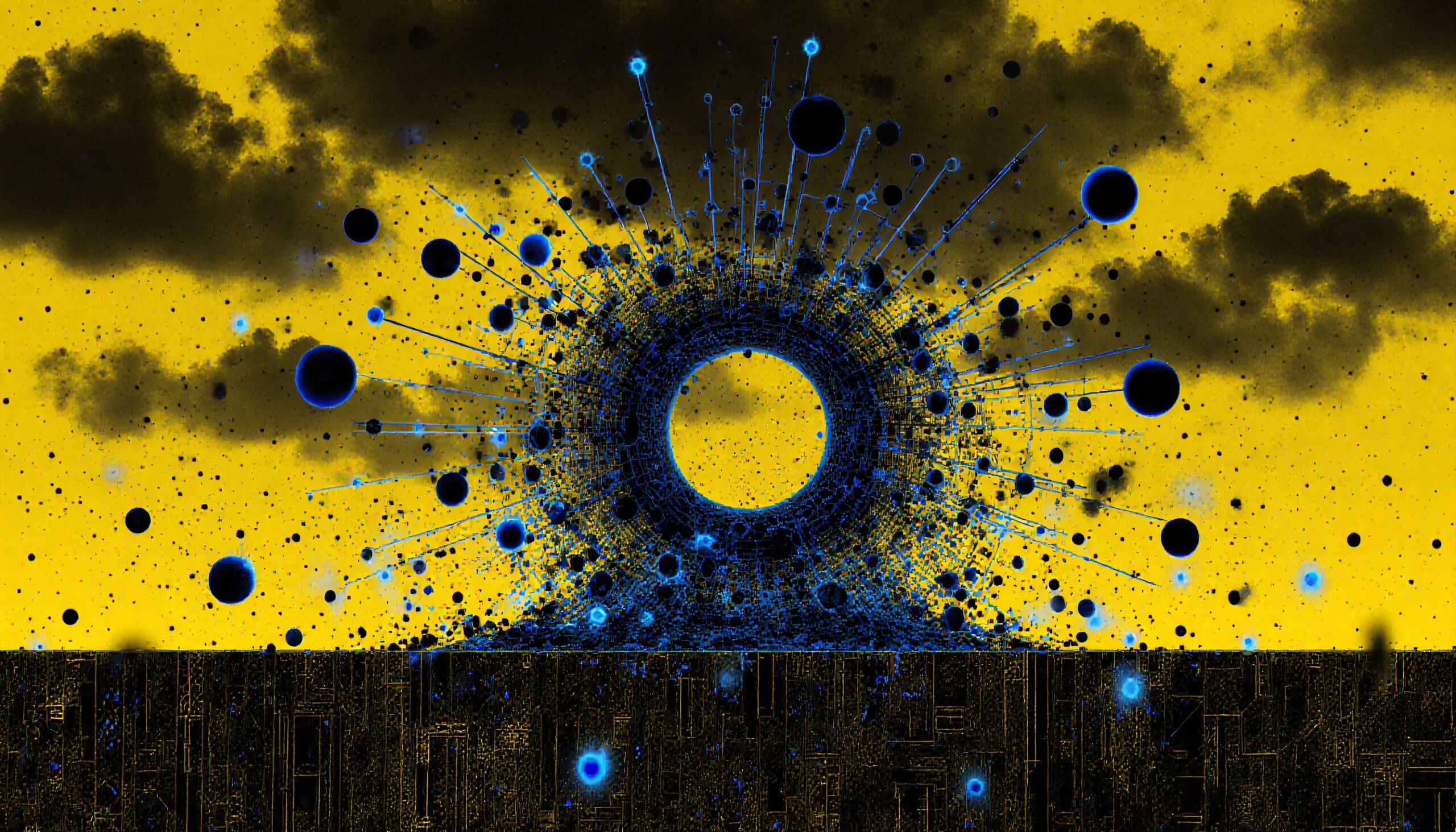 Cosmic Circuitry and Radiant Burst